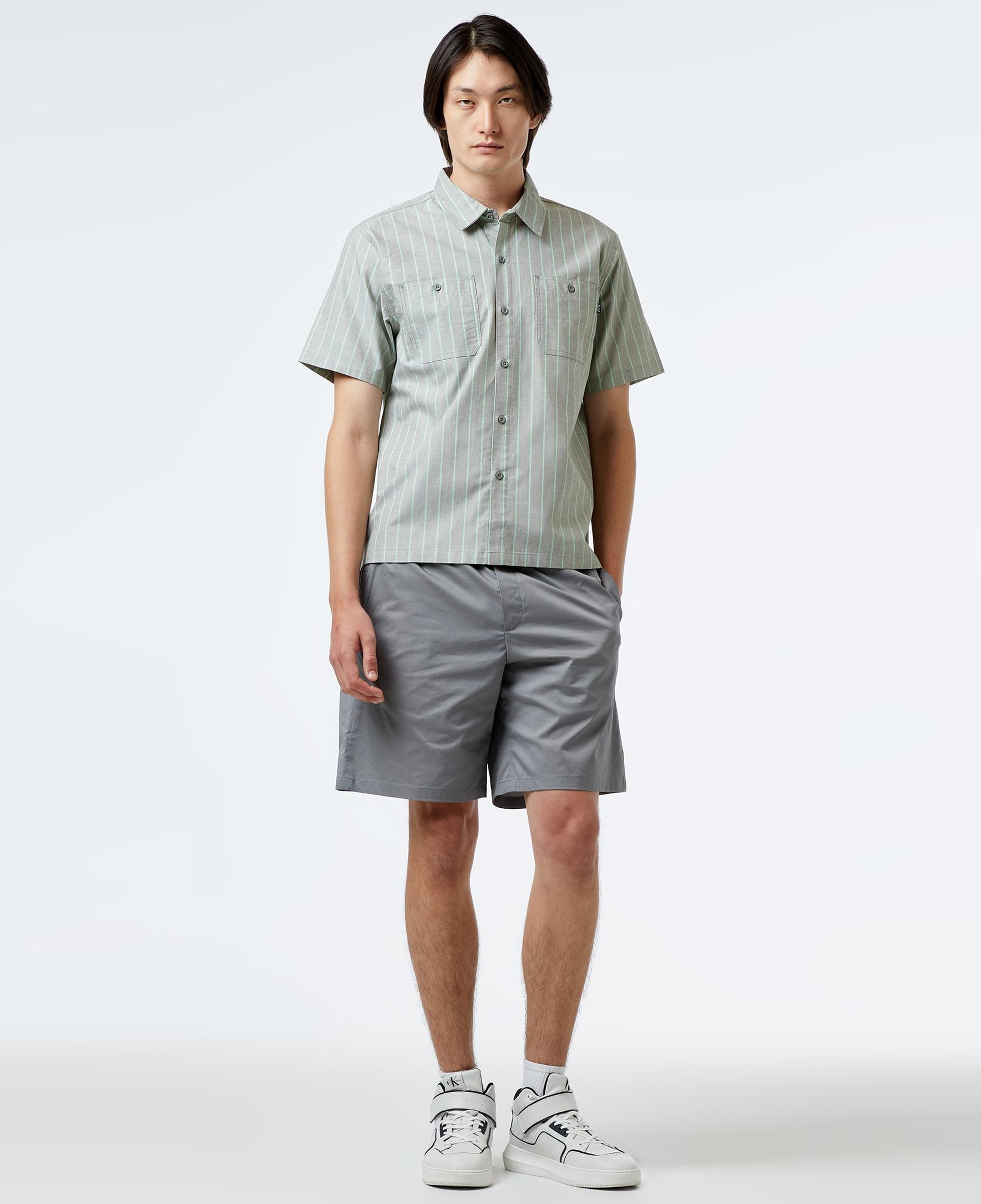 HUF Parker S/S Work Erkek Yeşil Gömlek