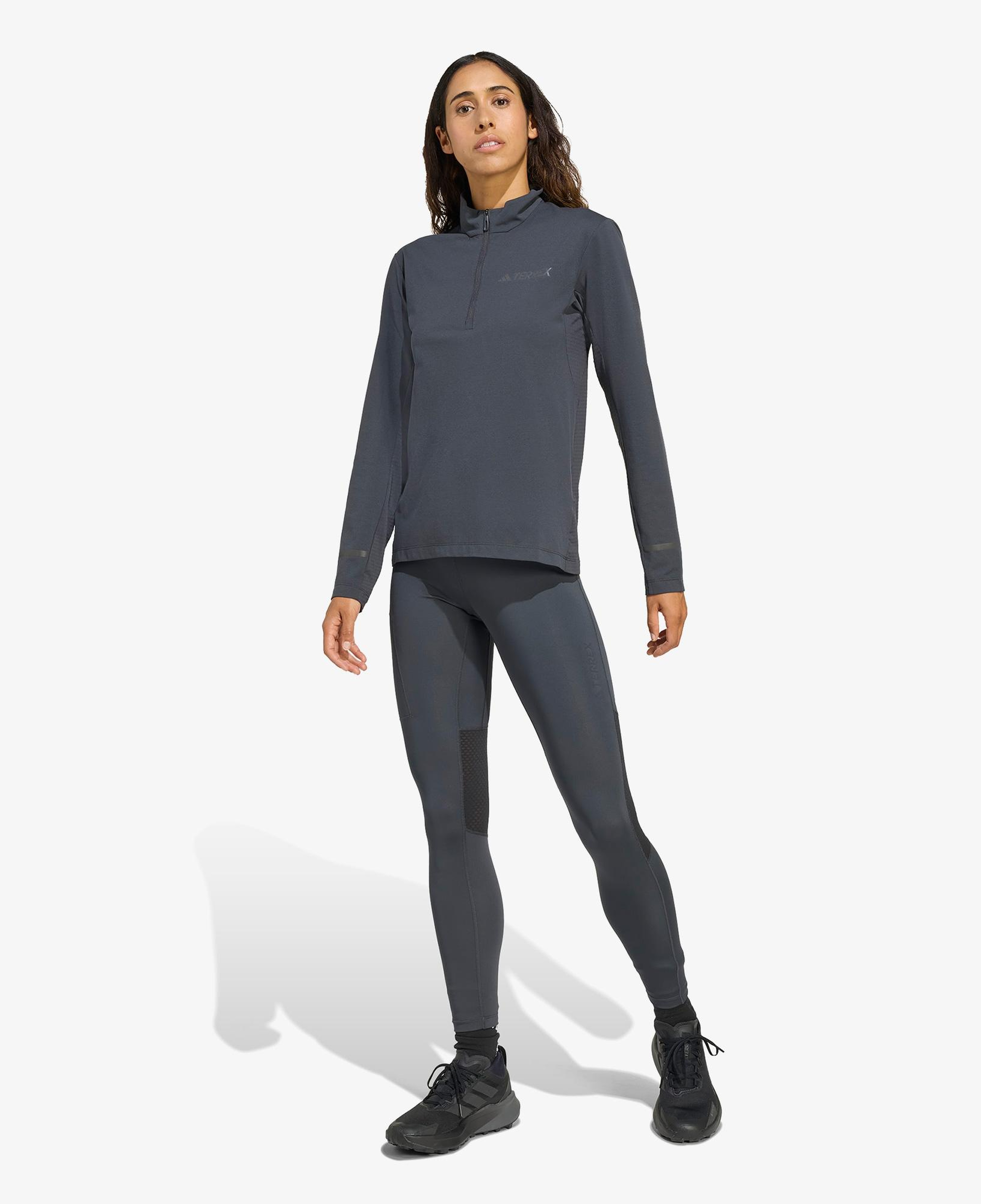 adidas Terrex Xperior Kadın Gri Koşu Taytı