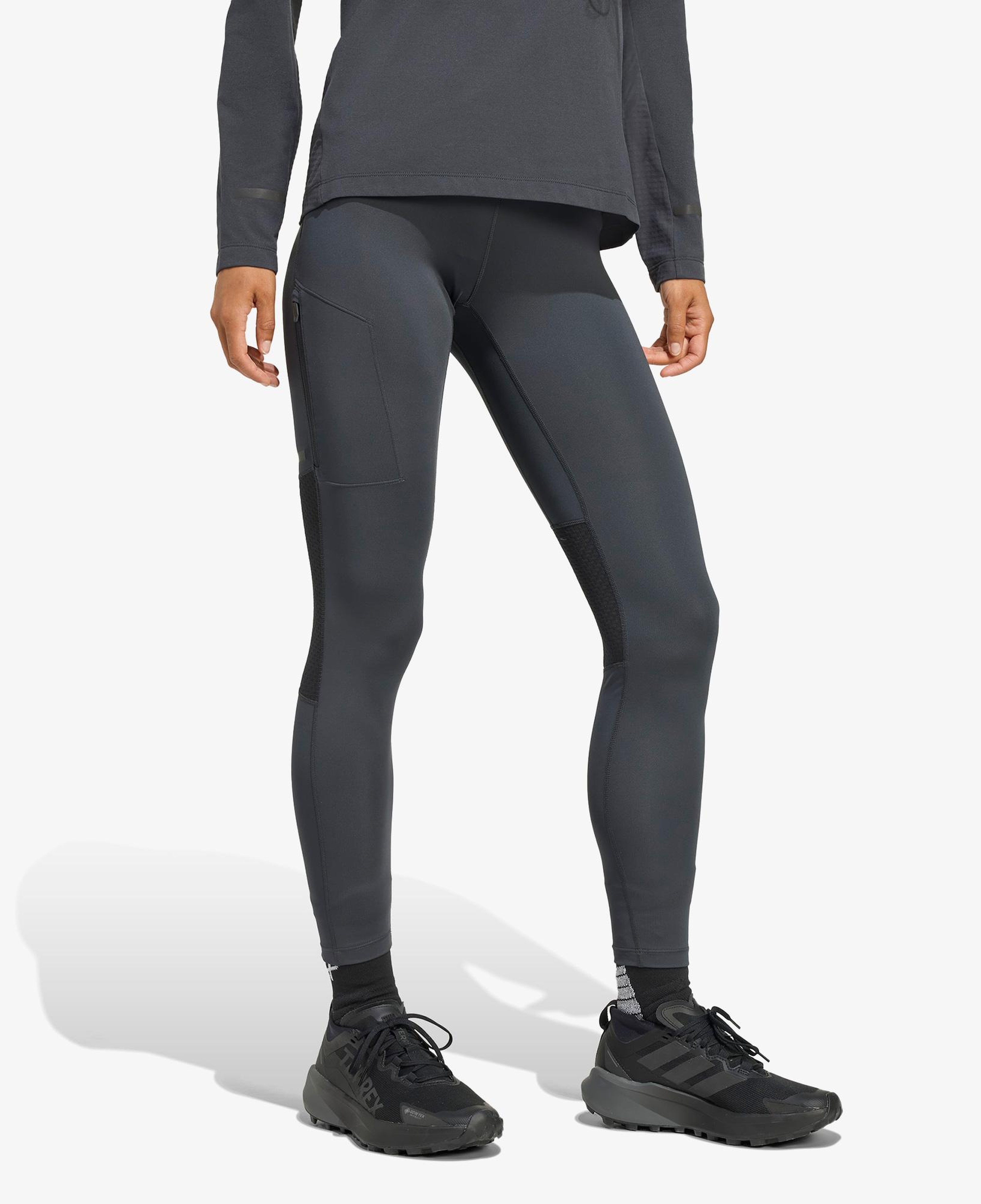 adidas Terrex Xperior Kadın Gri Koşu Taytı