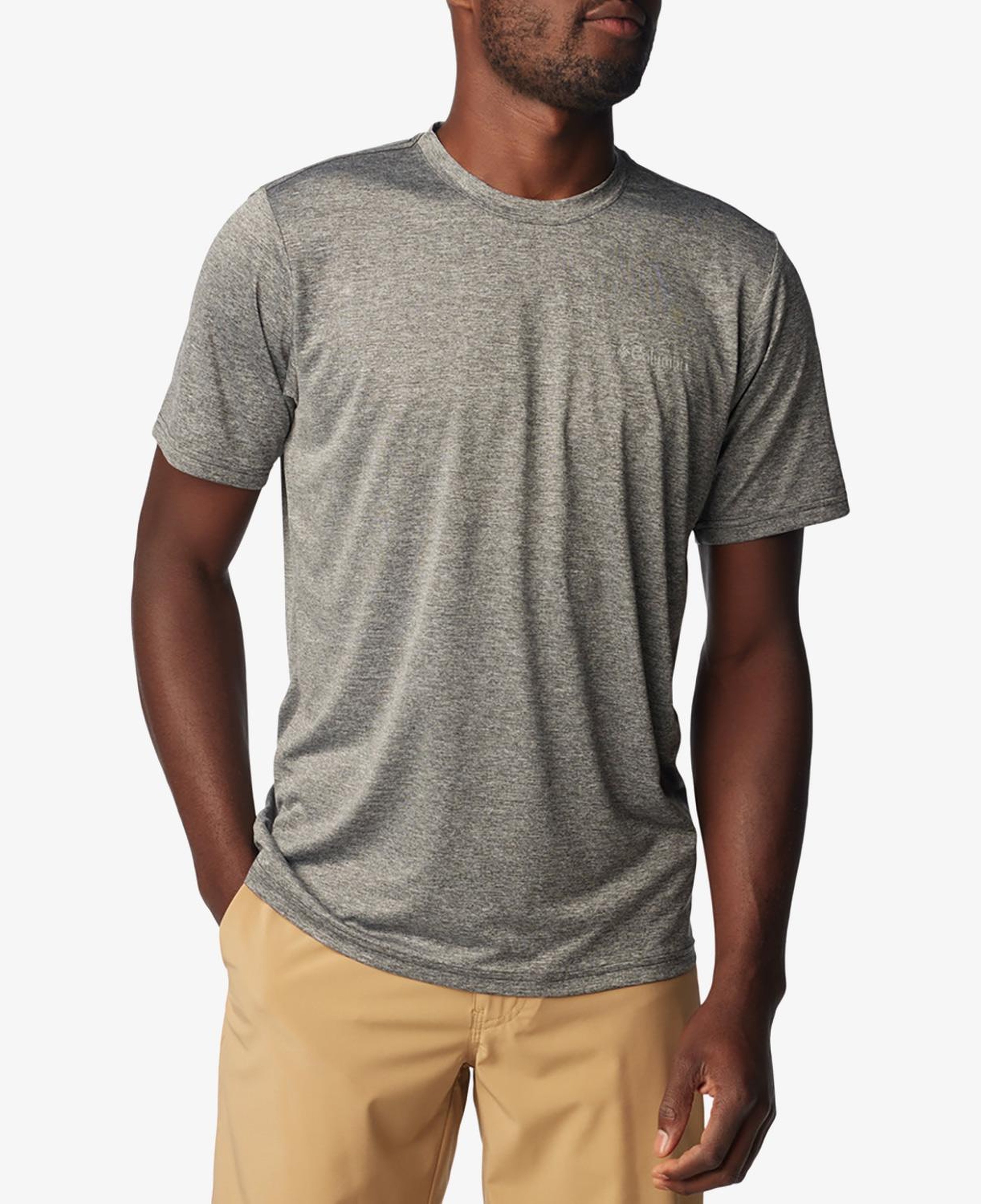 Columbia Hike Erkek Gri Günlük T-Shirt