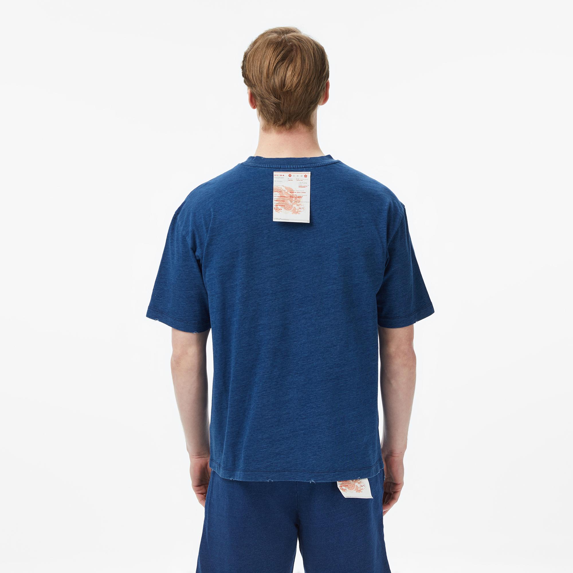 UNITED4 Regular Fit Erkek Lacivert T-Shirt