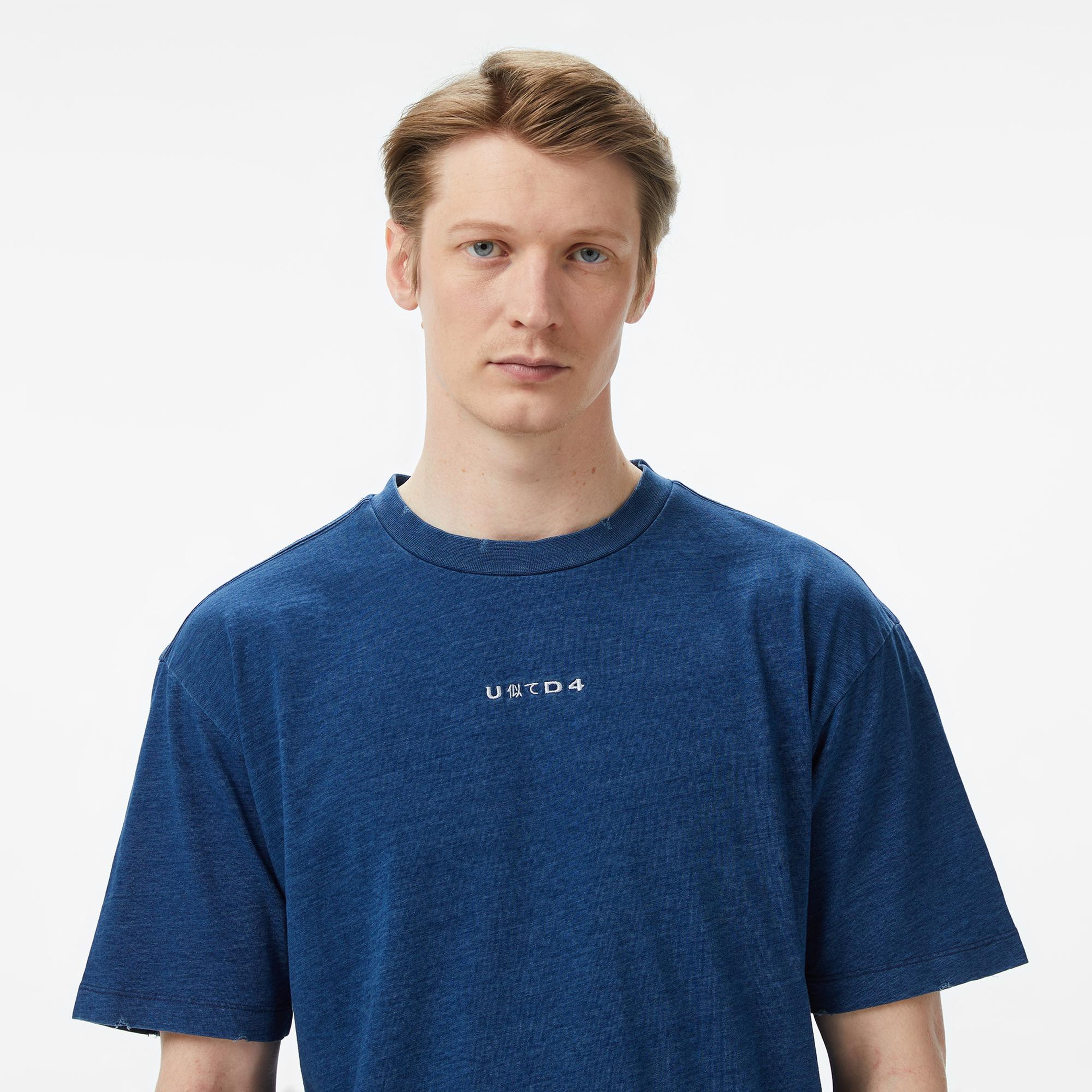 UNITED4 Regular Fit Erkek Lacivert T-Shirt