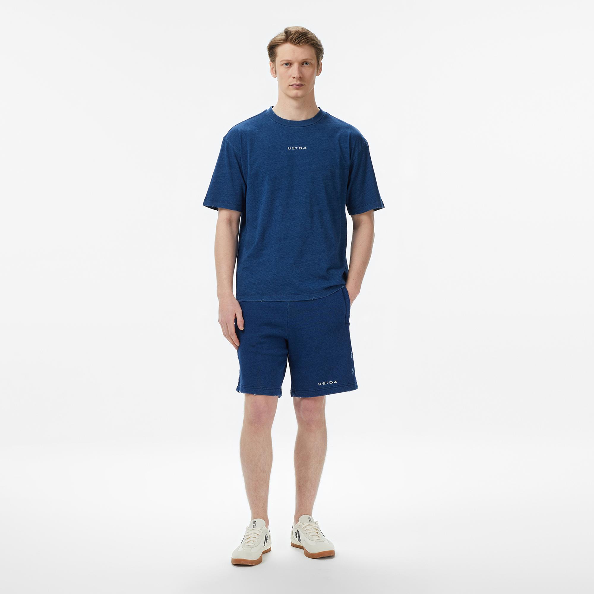 UNITED4 Regular Fit Erkek Lacivert T-Shirt