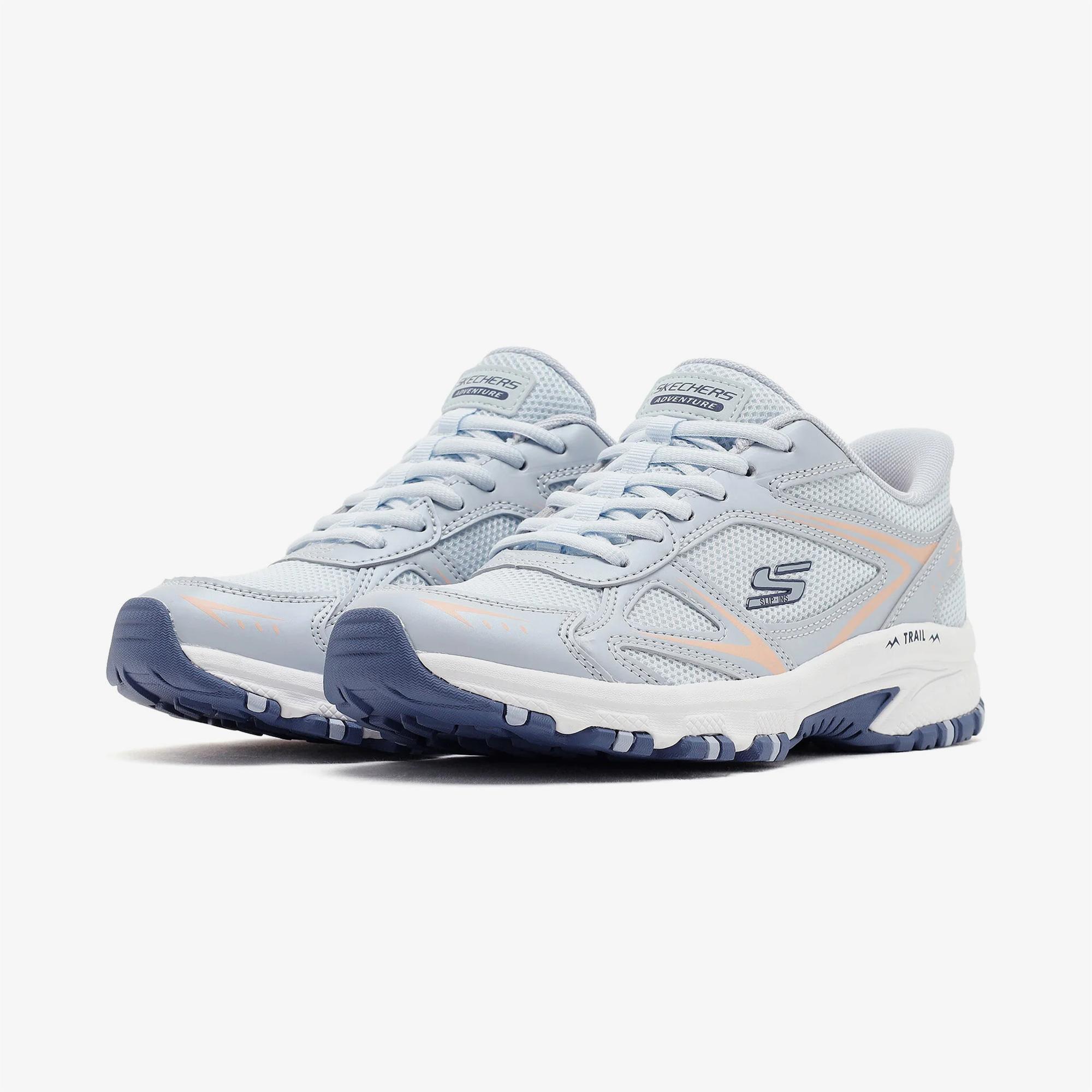 Skechers Hillcrest Kadın Mavi Spor Ayakkabı