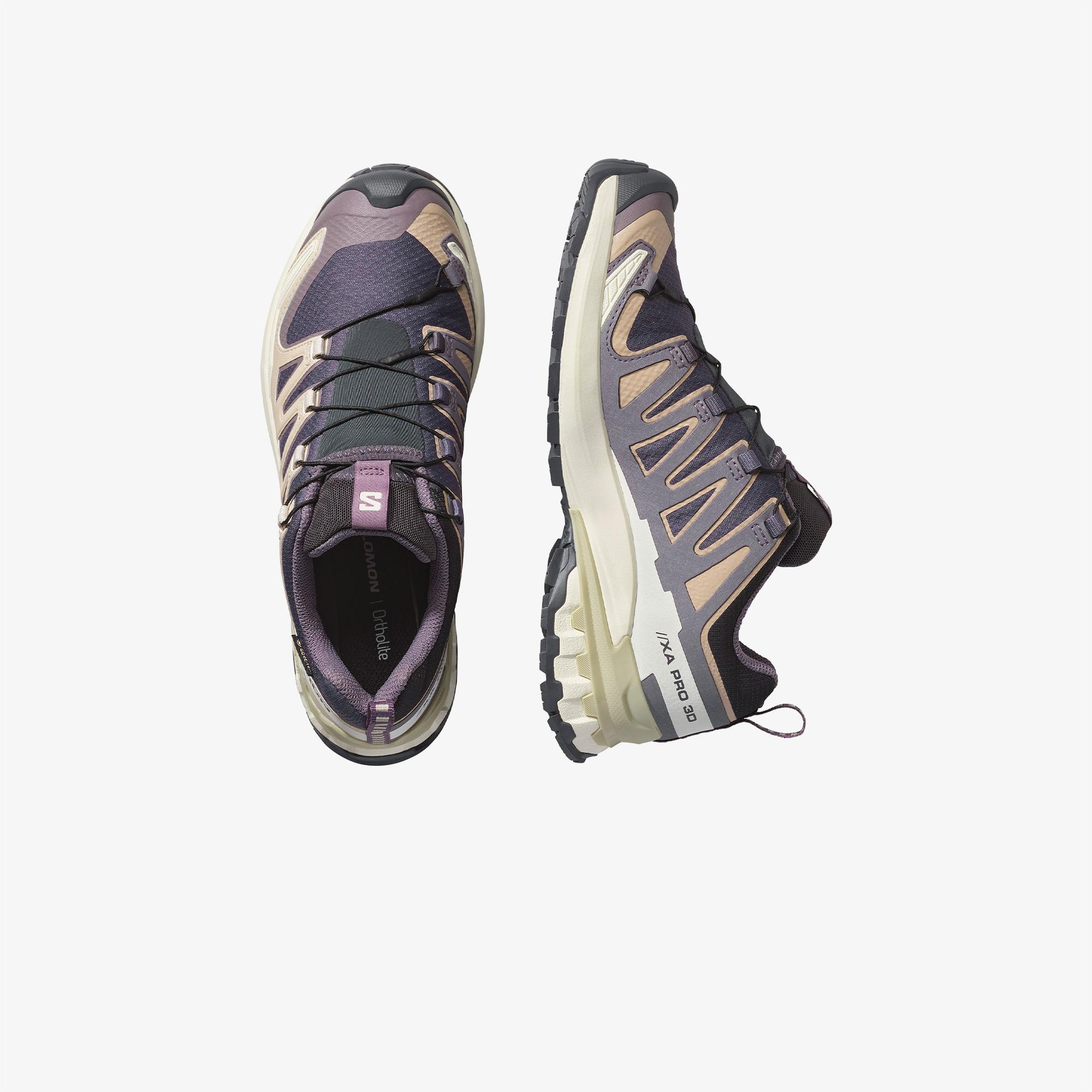 Salomon Xa Pro 3D V9 Gore-Tex Kadın Krem Outdoor Ayakkabı