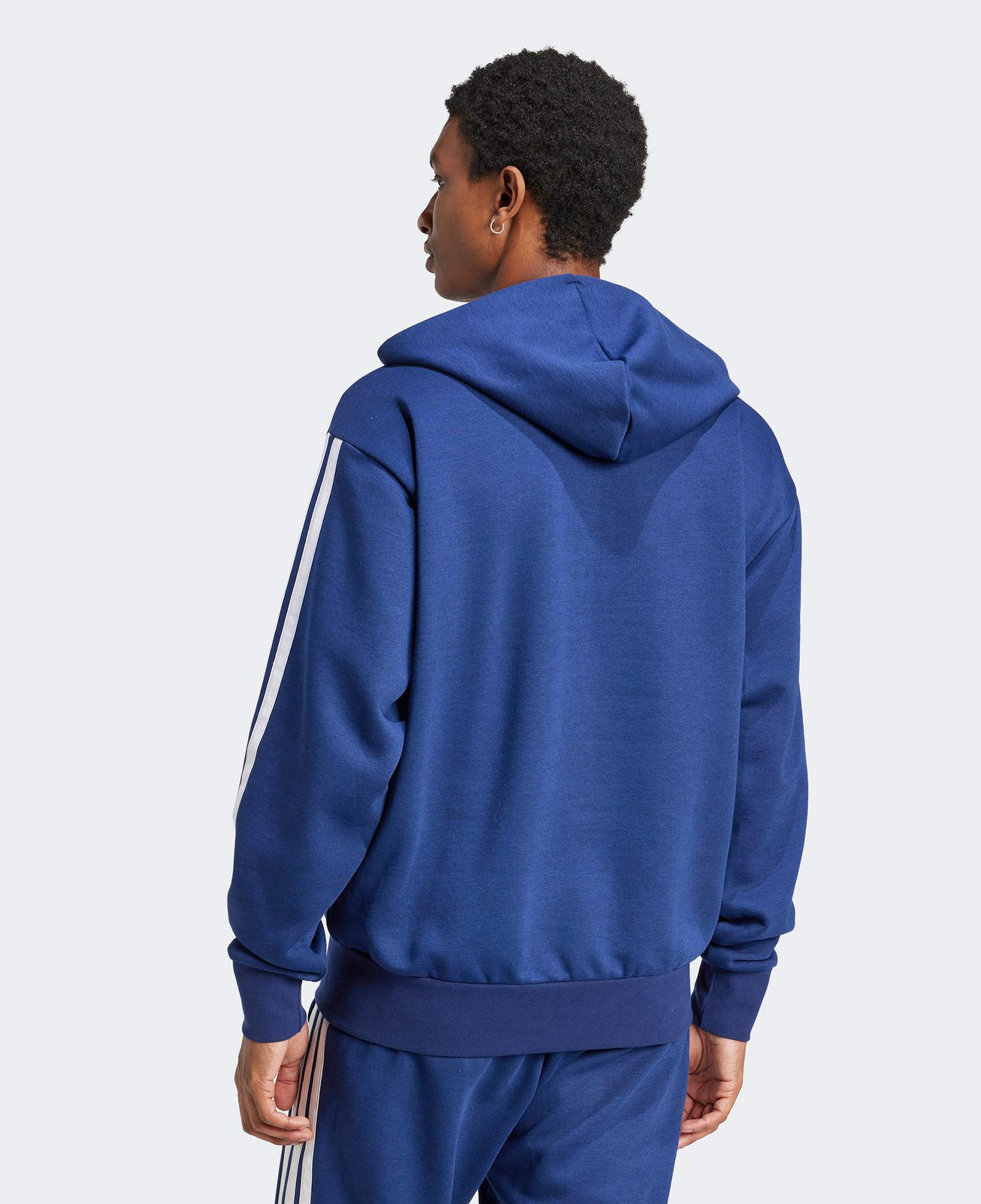 adidas Essentials 3 Stripes Erkek Lacivert Eşofman Üstü