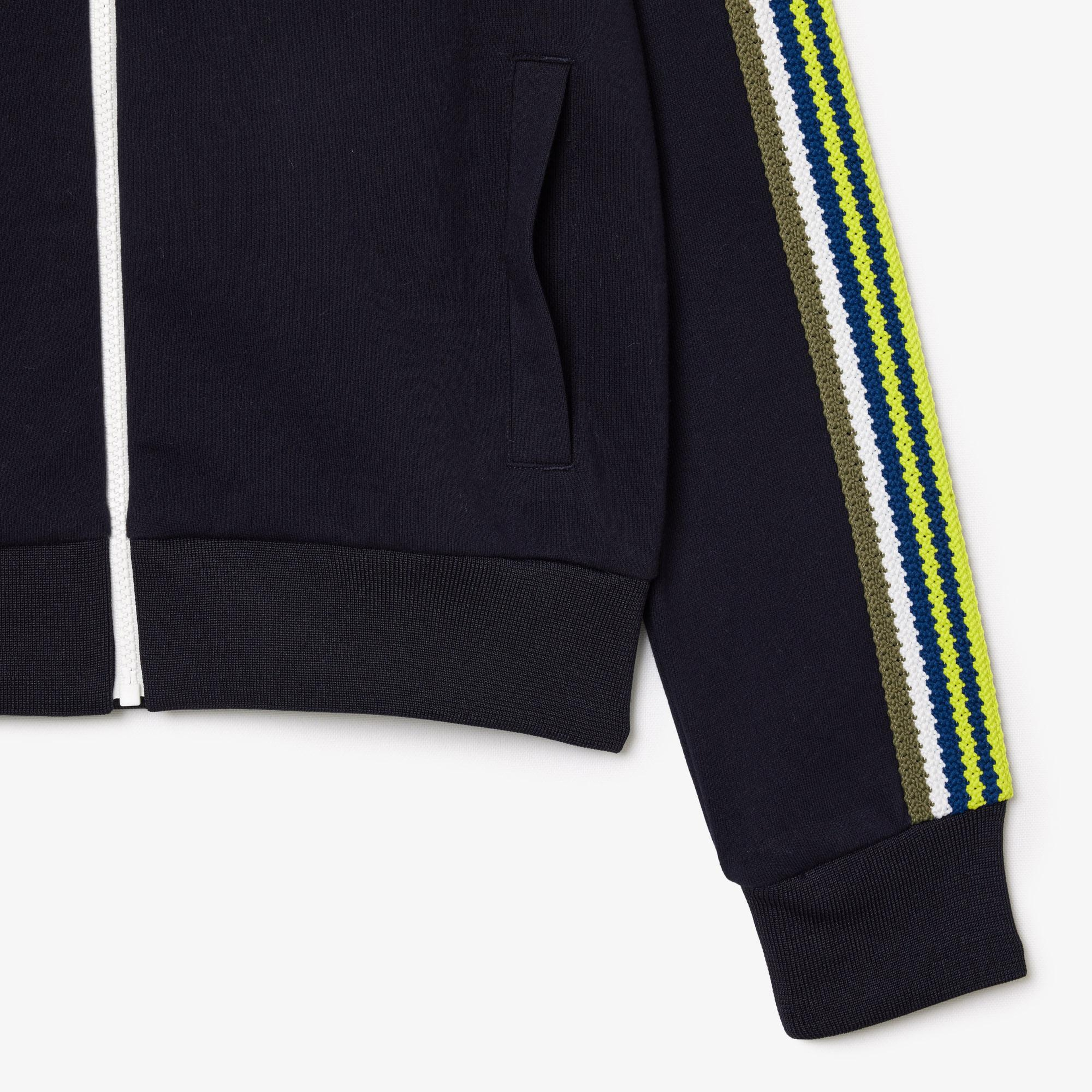 Kadın Regular Fit Gömlek Yaka Lacivert Sweatshirt