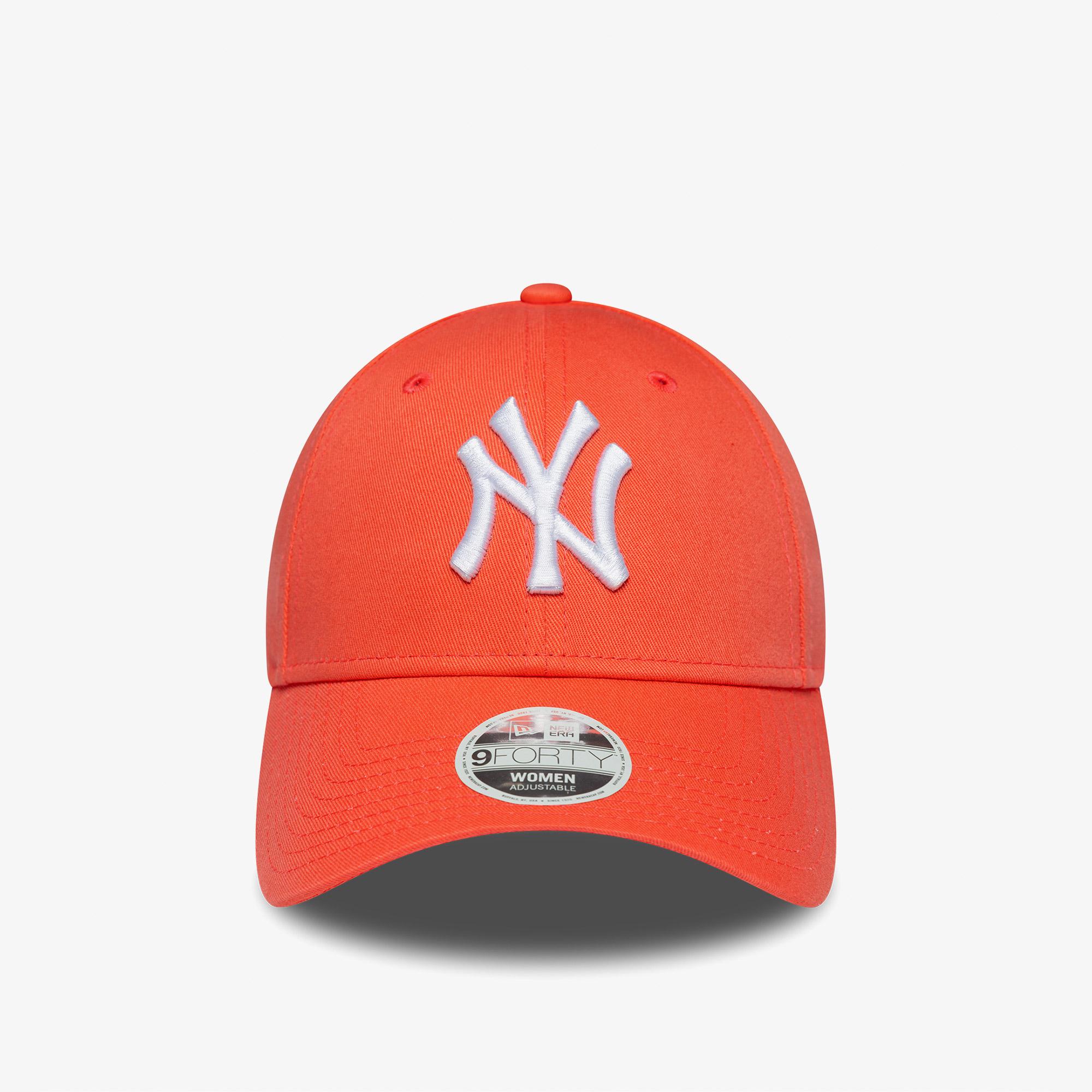 New Era MLB League Essentials New York Yankees Kadın Turuncu Şapka