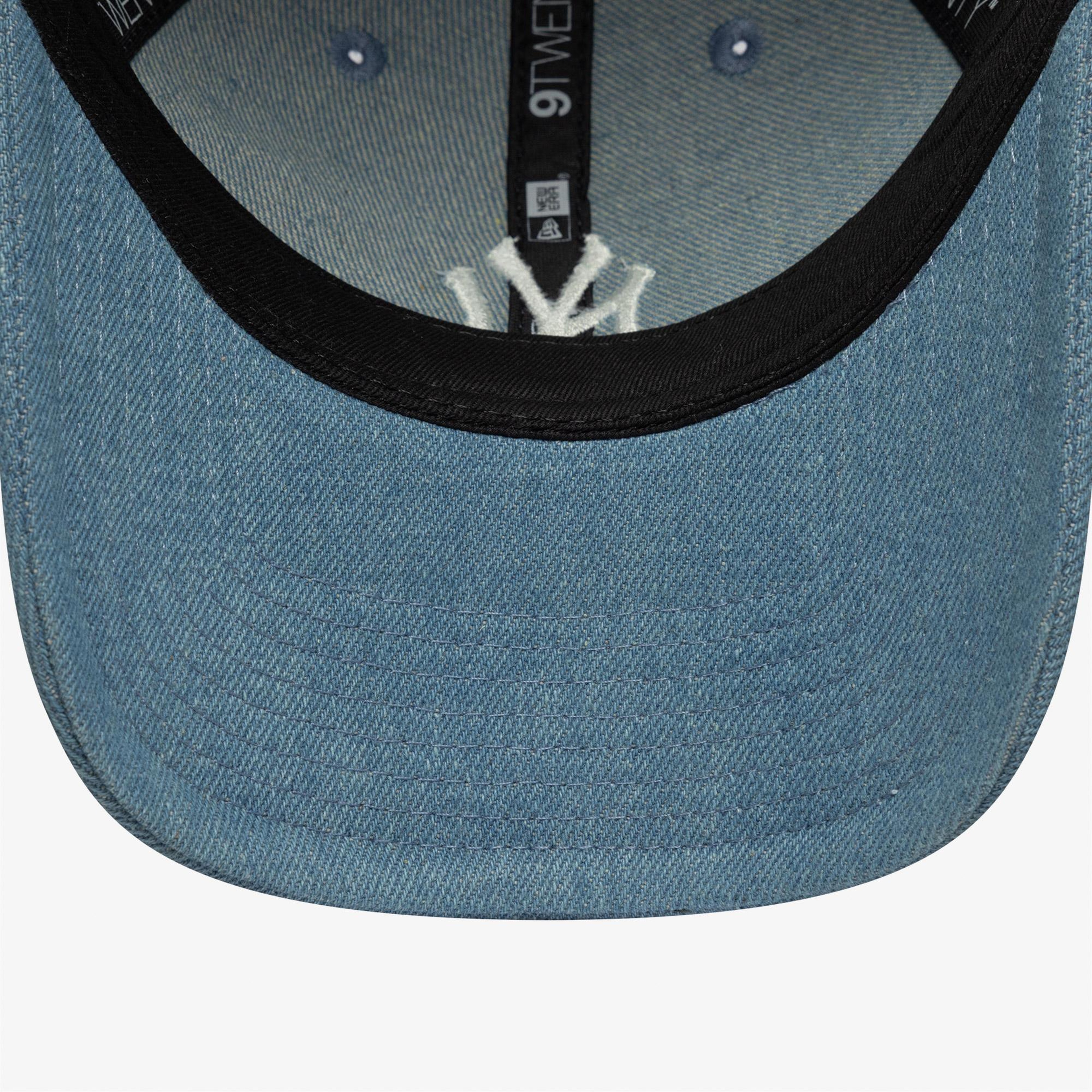 New Era Denim Stitch 9Twenty Neyyan  Pab Kadın Mavi Şapka