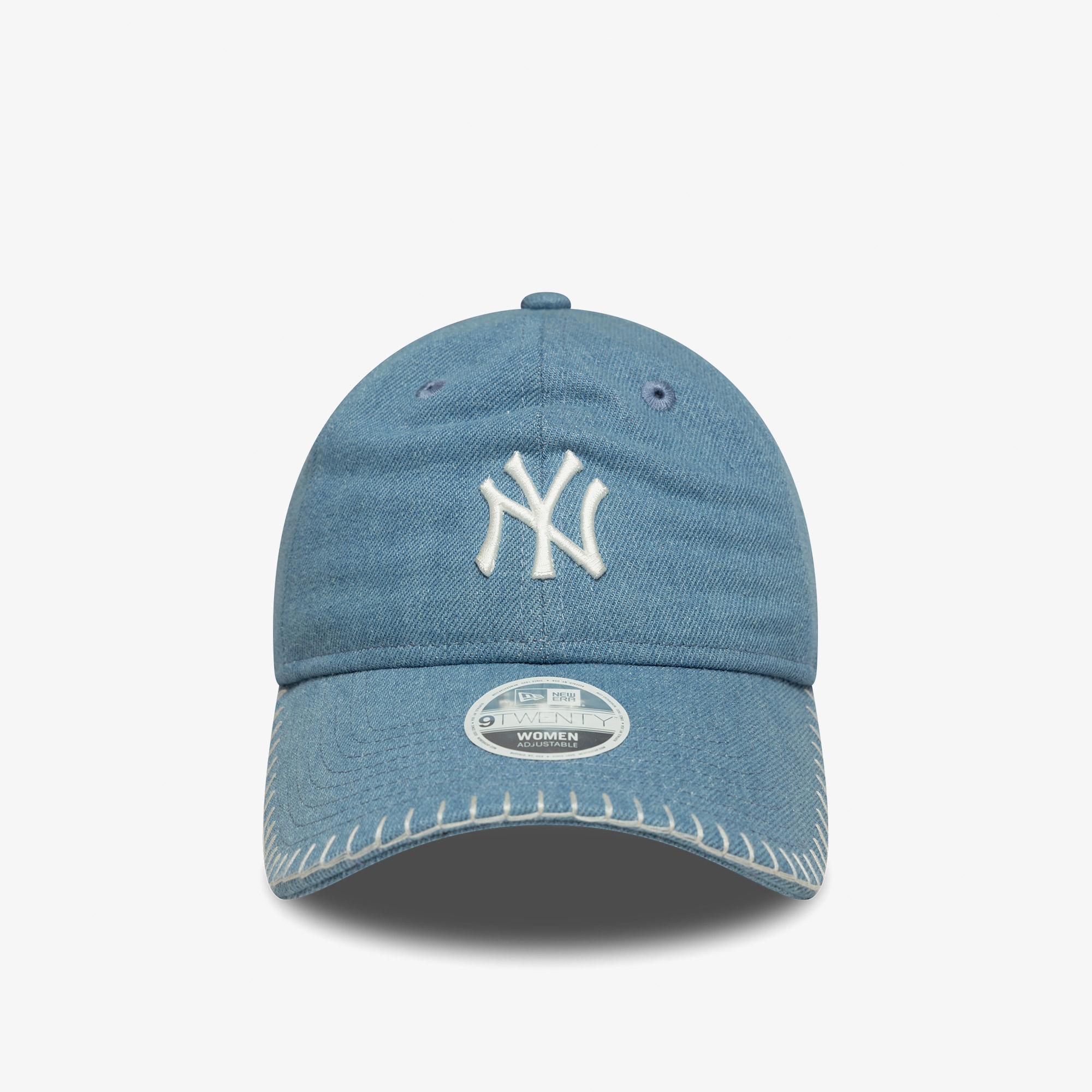 New Era Denim Stitch 9Twenty Neyyan  Pab Kadın Mavi Şapka