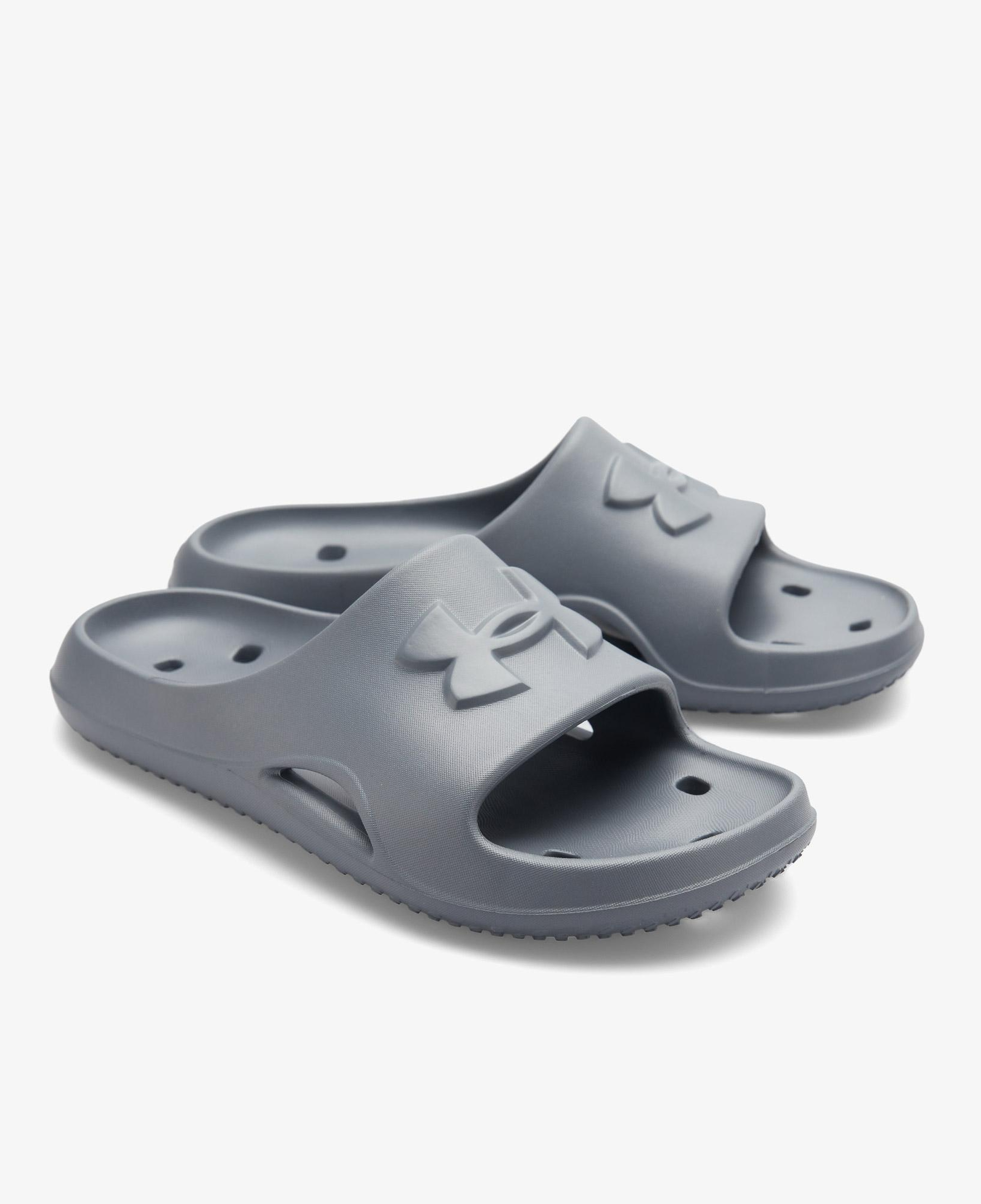 Under Armour Locker V Sl Erkek Gri Terlik