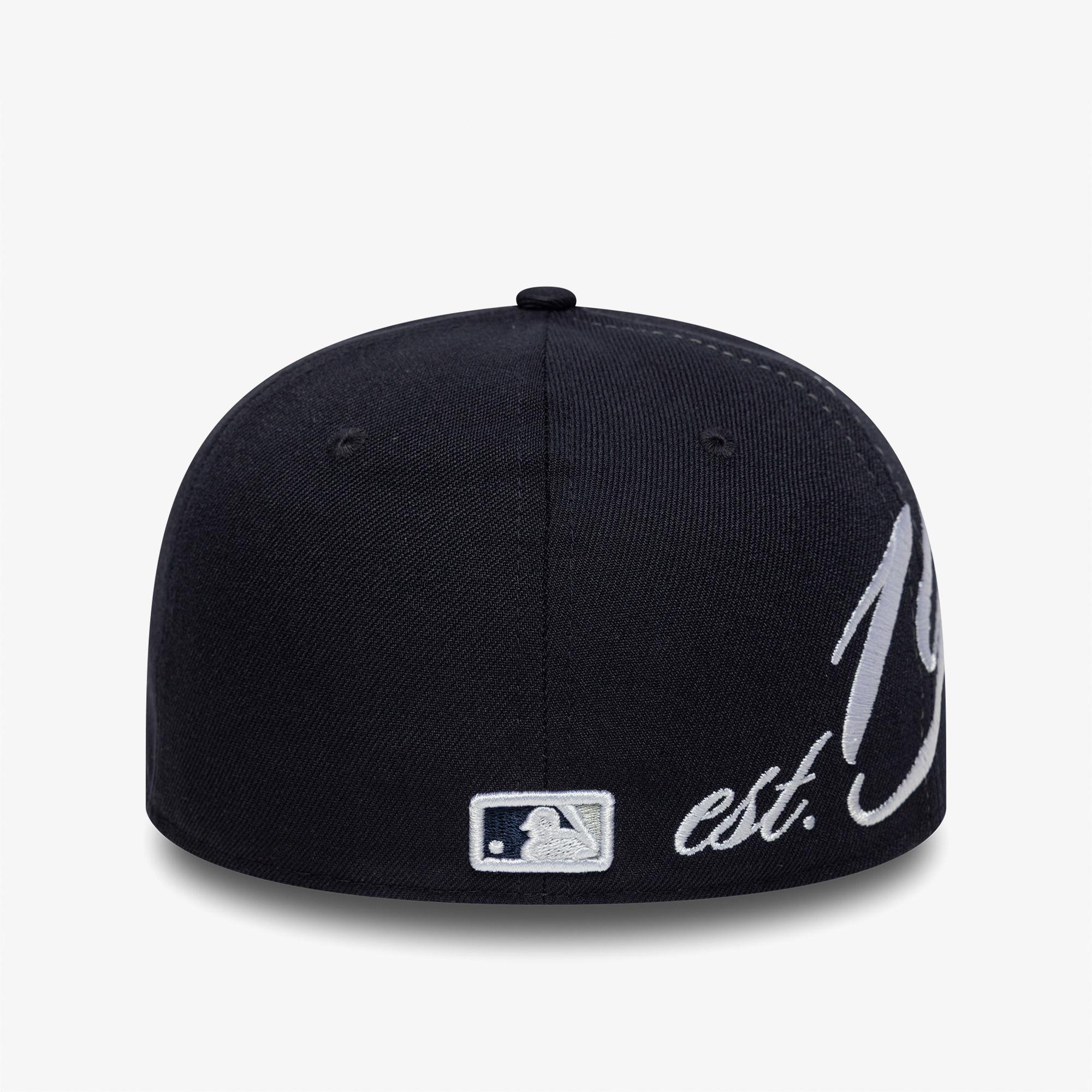 New Era Est Script 59Fifty Lp Neyyan Unisex Lacivert Şapka