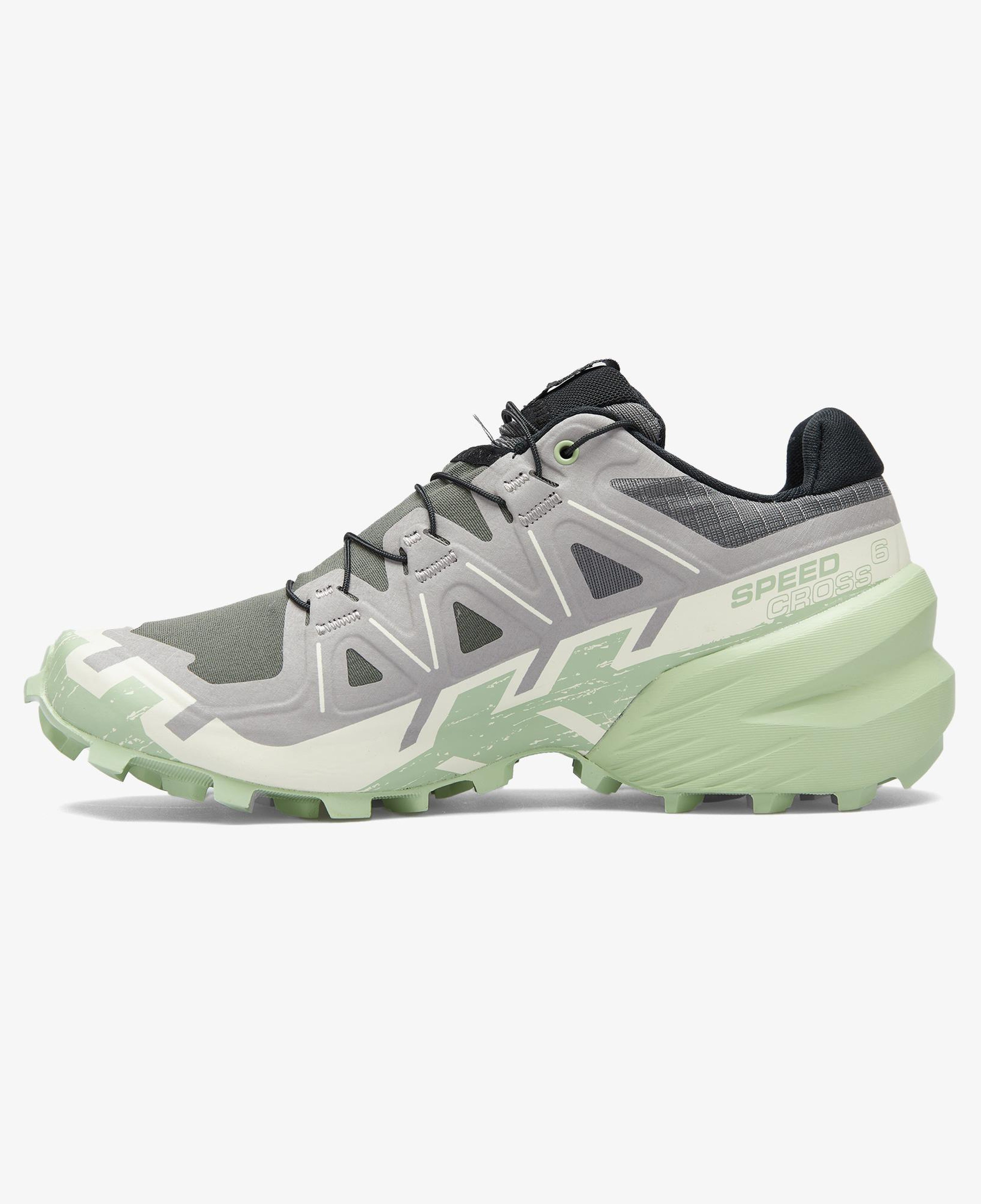 Salomon Speedcross 6 Kadın Gri Koşu Ayakkabısı