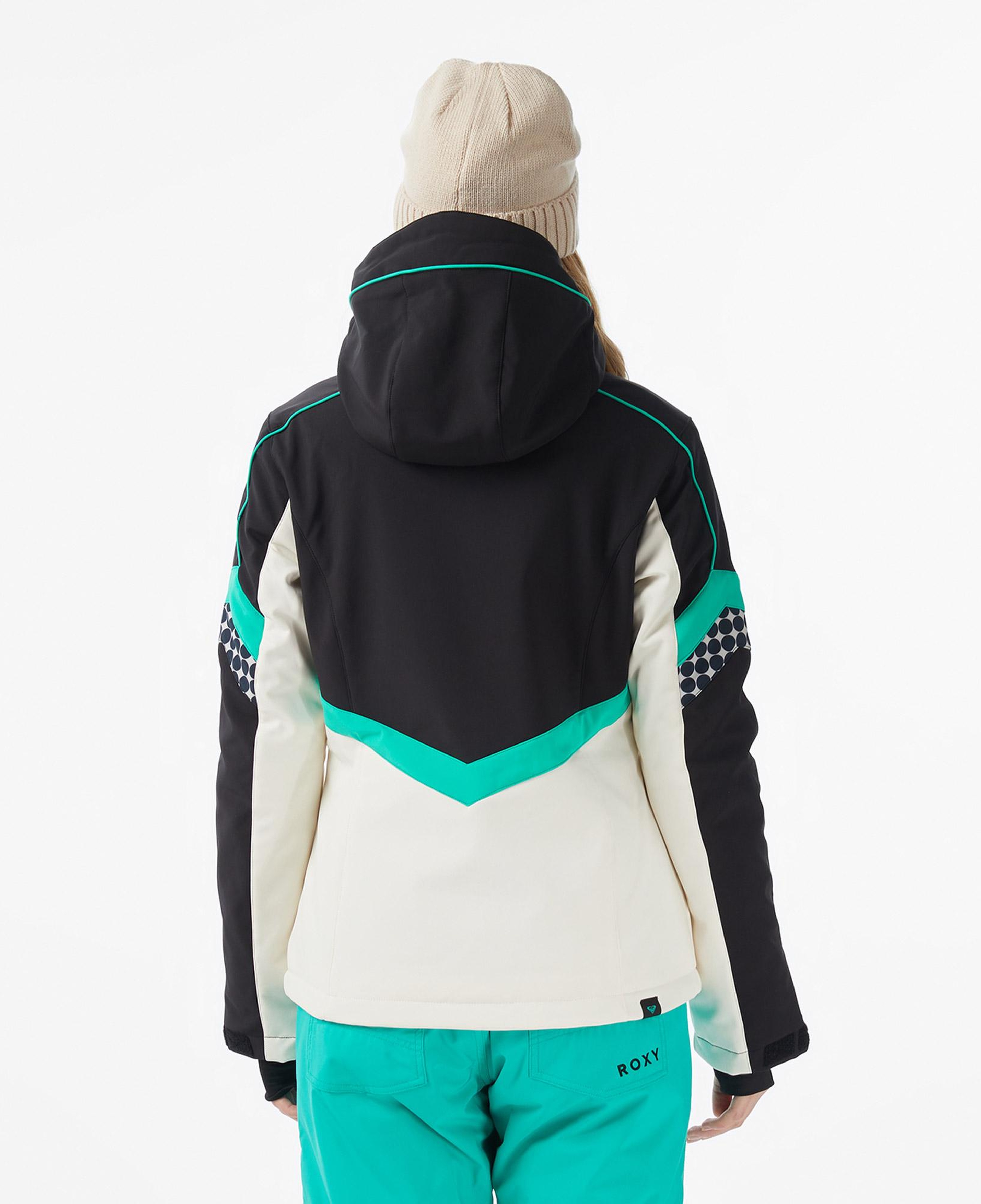 Roxy Peak Chic Softshell Kadın Gri Kayak Montu
