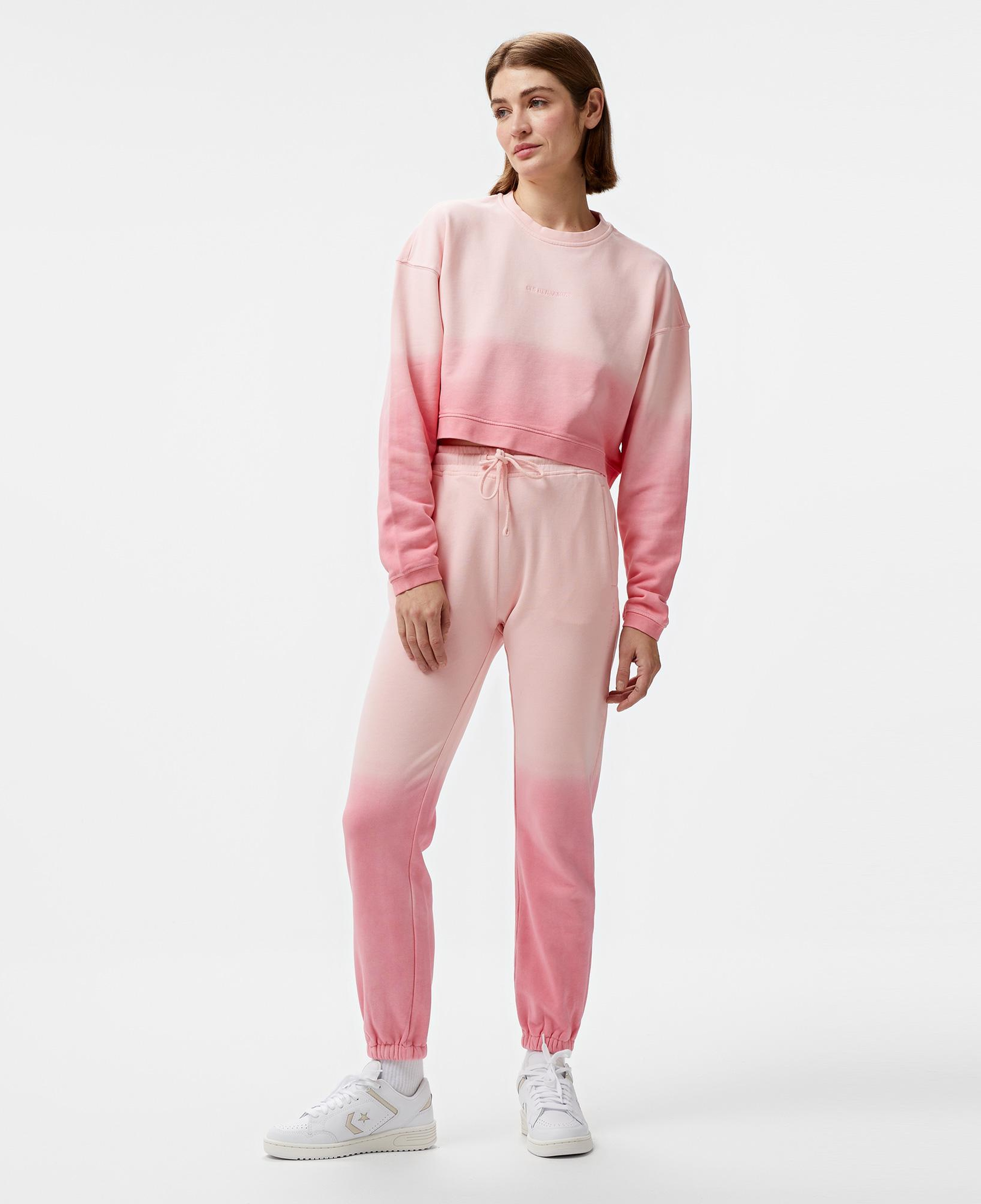 Les Benjamins 304 Kadın Pembe Sweatshirt