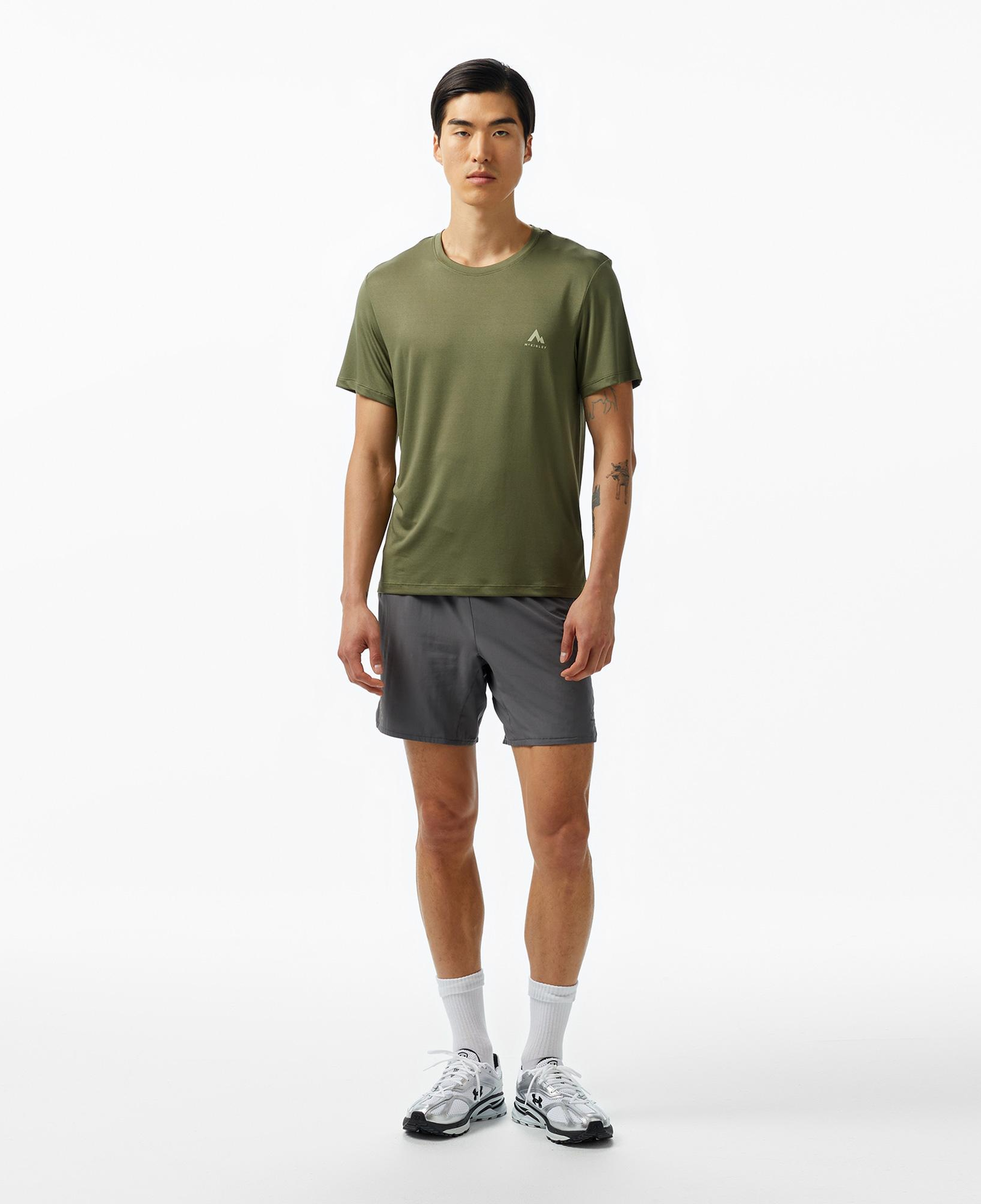 McKinley Ally Erkek Gri T-Shirt