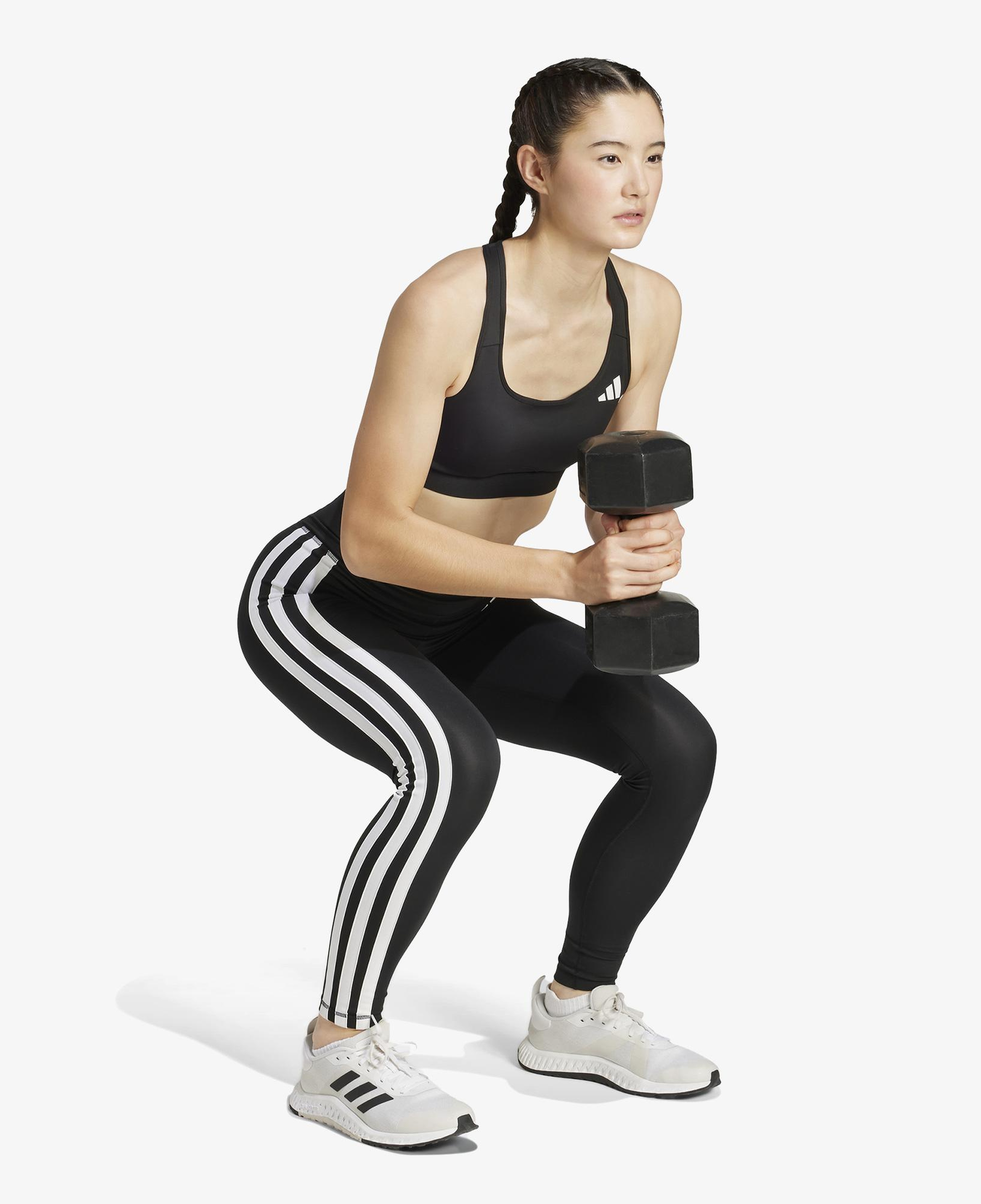 adidas Optime Essentials 7/8 Kadın Siyah Antrenman Taytı