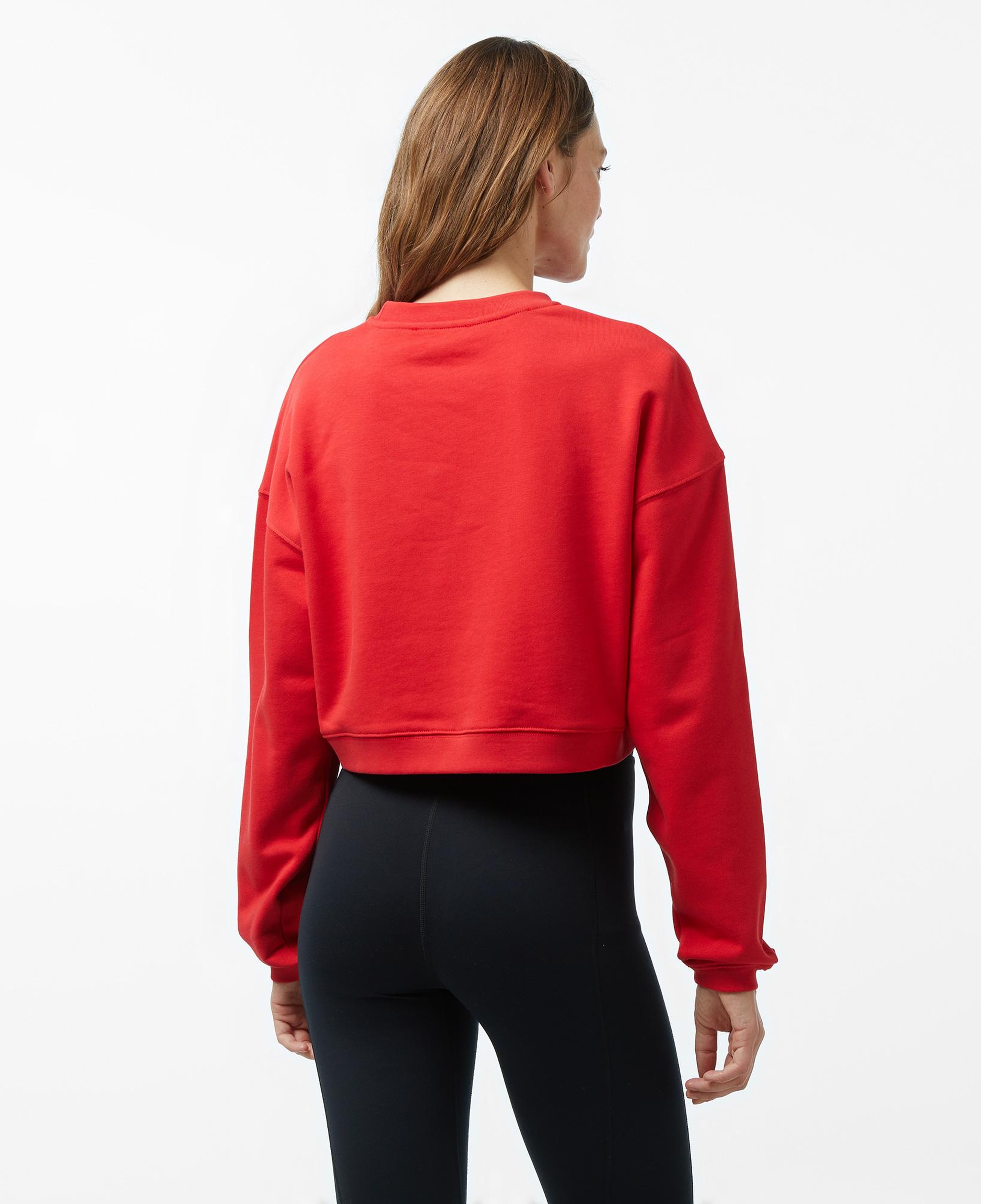Les Benjamins 302 Kadın Kırmızı Sweatshirt