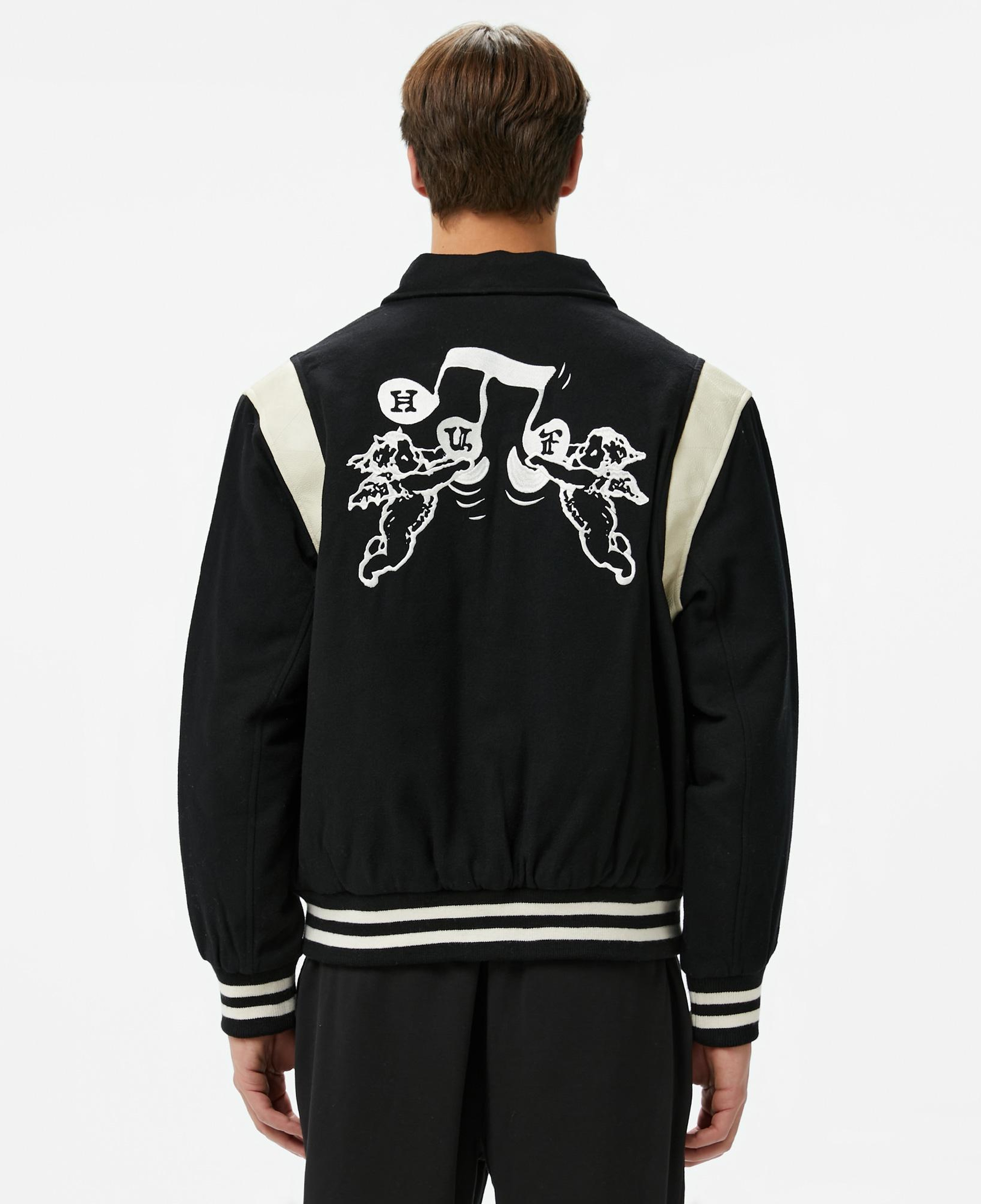 Huf Song Varsity Erkek Siyah Ceket