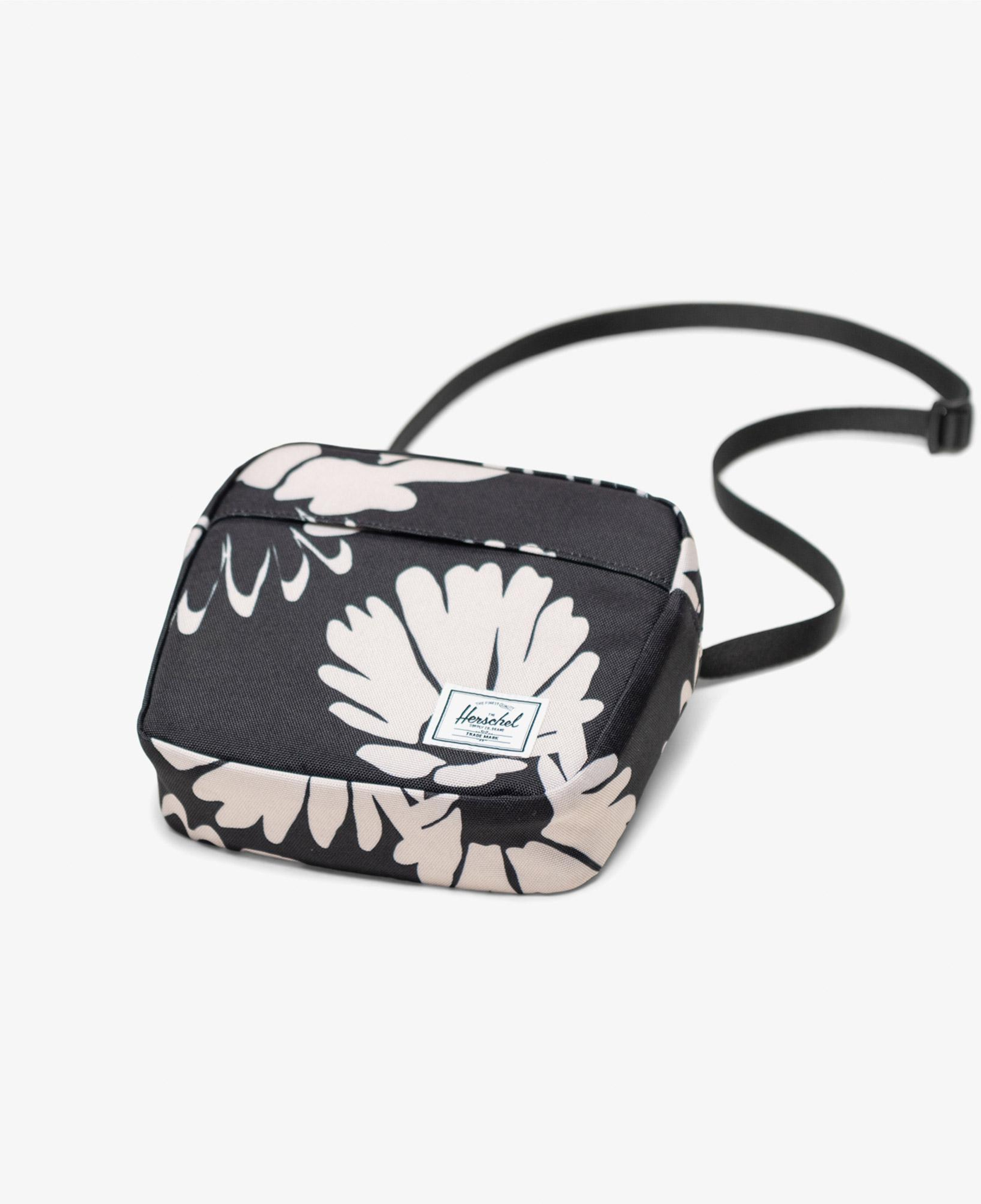 Herschel Classic Floral Unisex Siyah Omuz Çantası