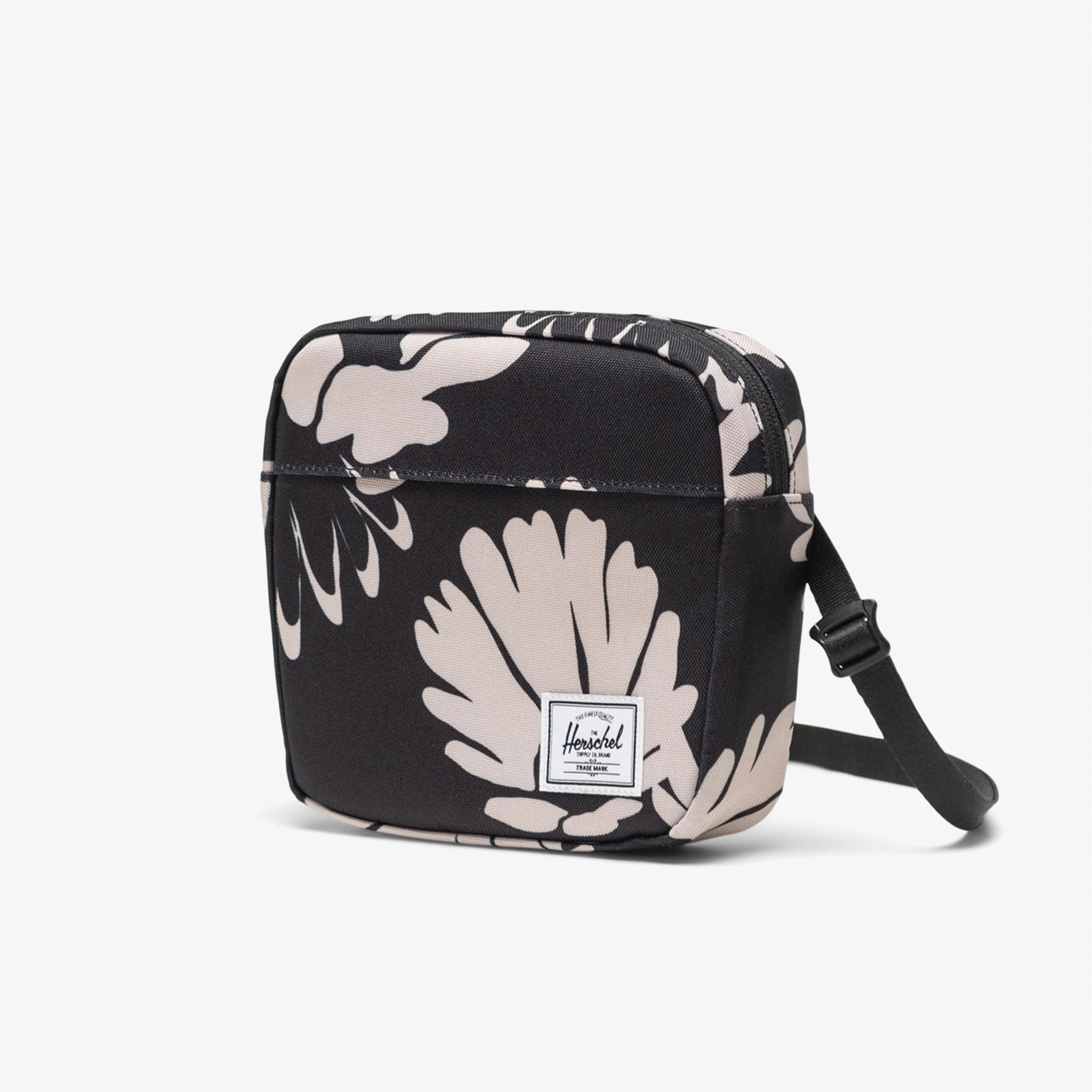 Herschel Classic Floral Unisex Siyah Omuz Çantası