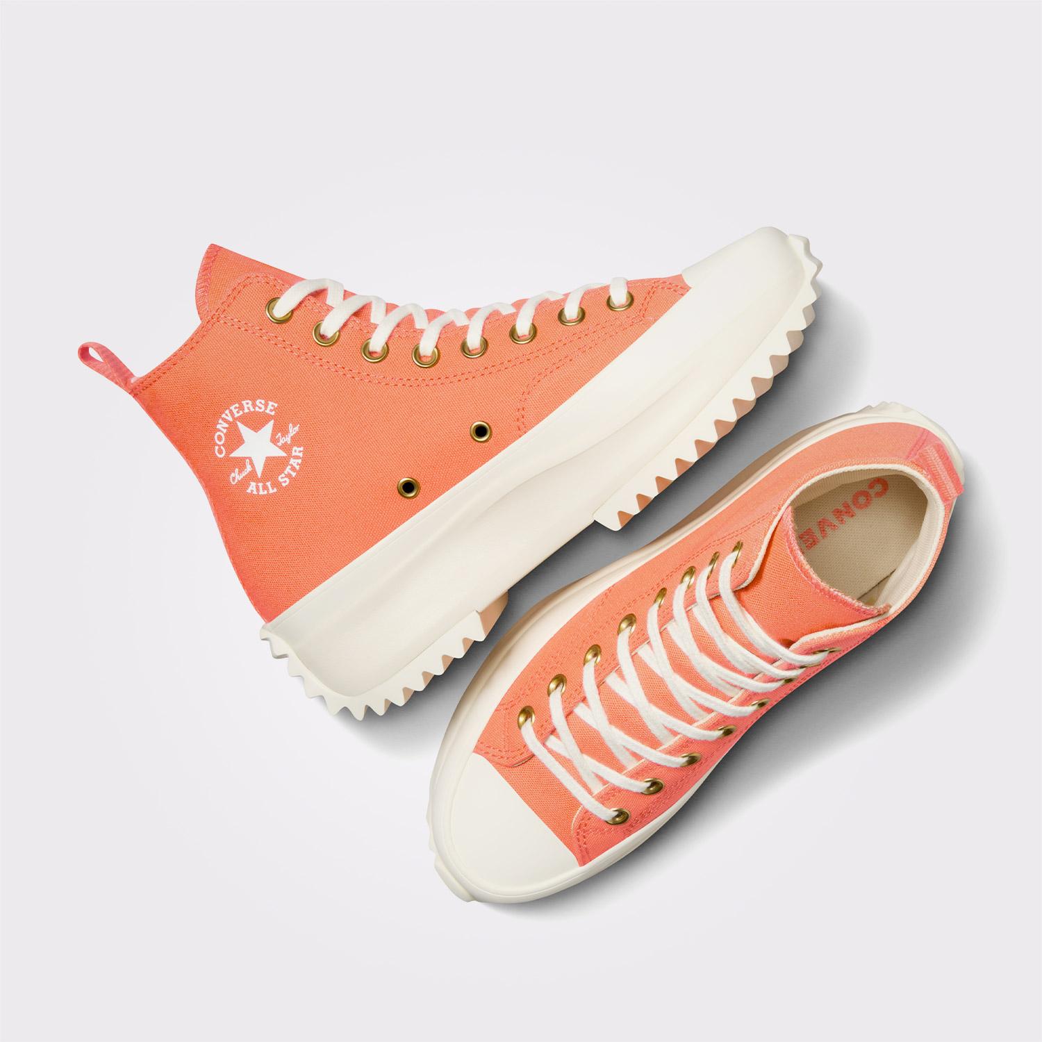 Converse Turuncu Converse Run Star Hike Unisex Platform Sneaker