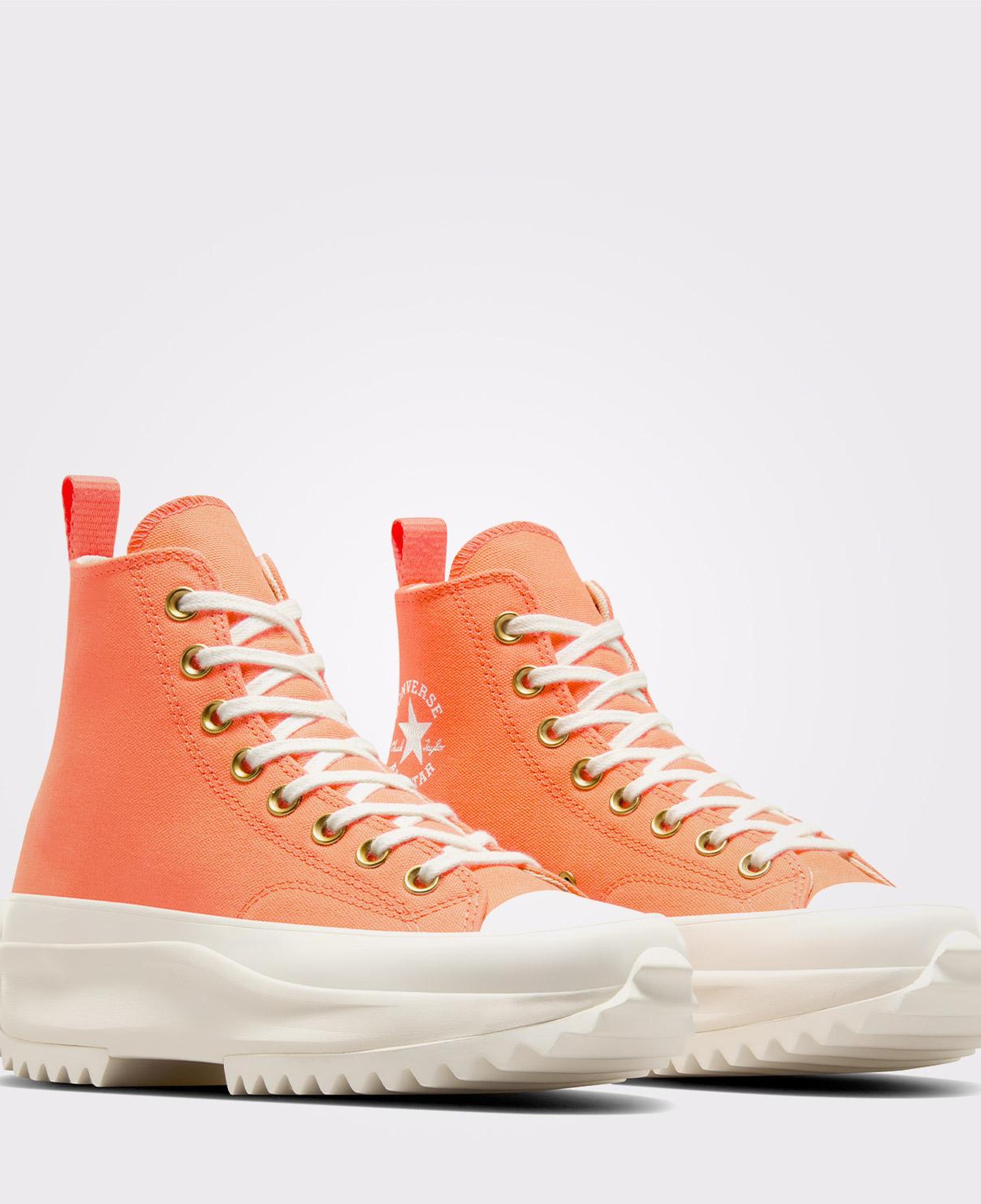 Converse Run Star Hike Unisex Turuncu Platform Sneaker