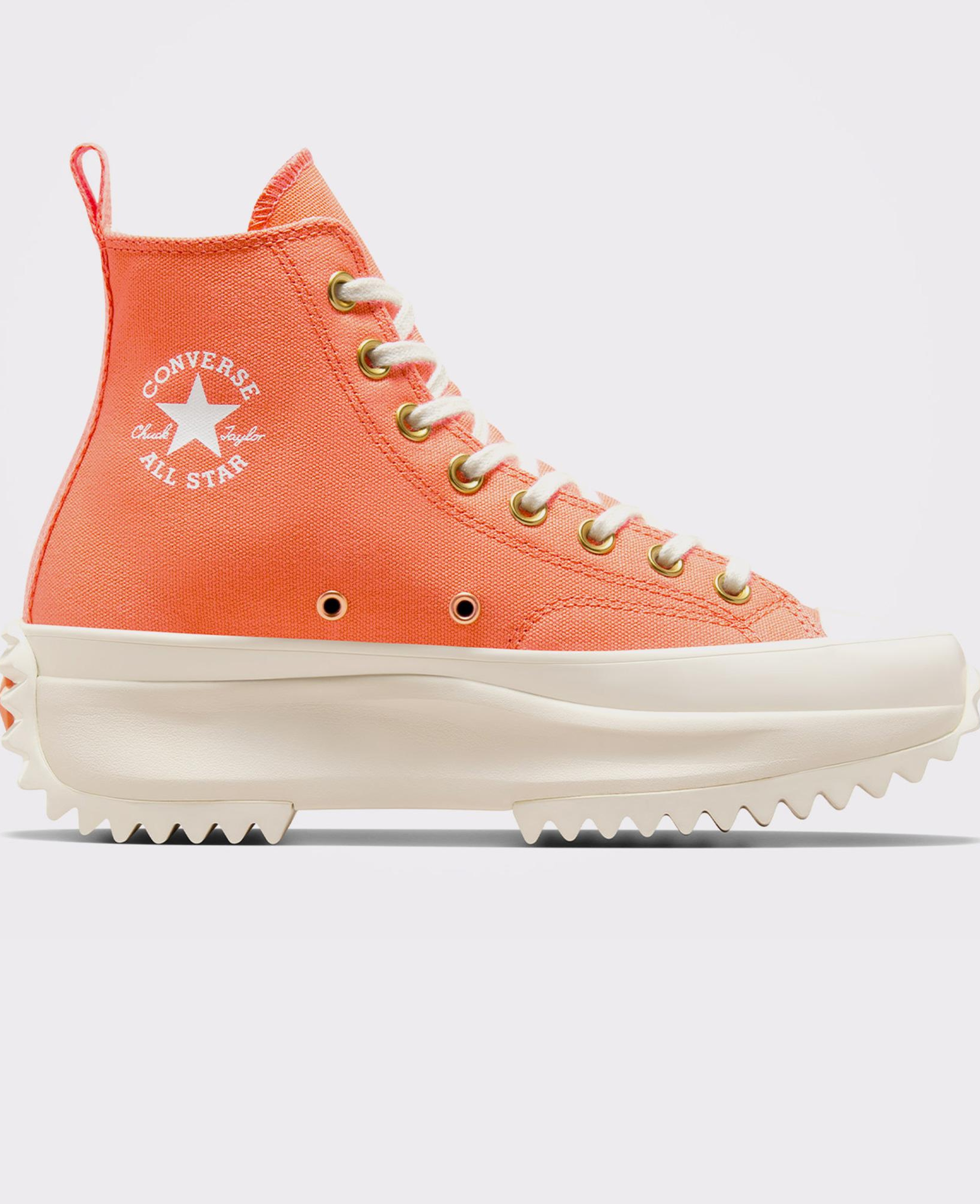 Converse Run Star Hike Unisex Turuncu Platform Sneaker