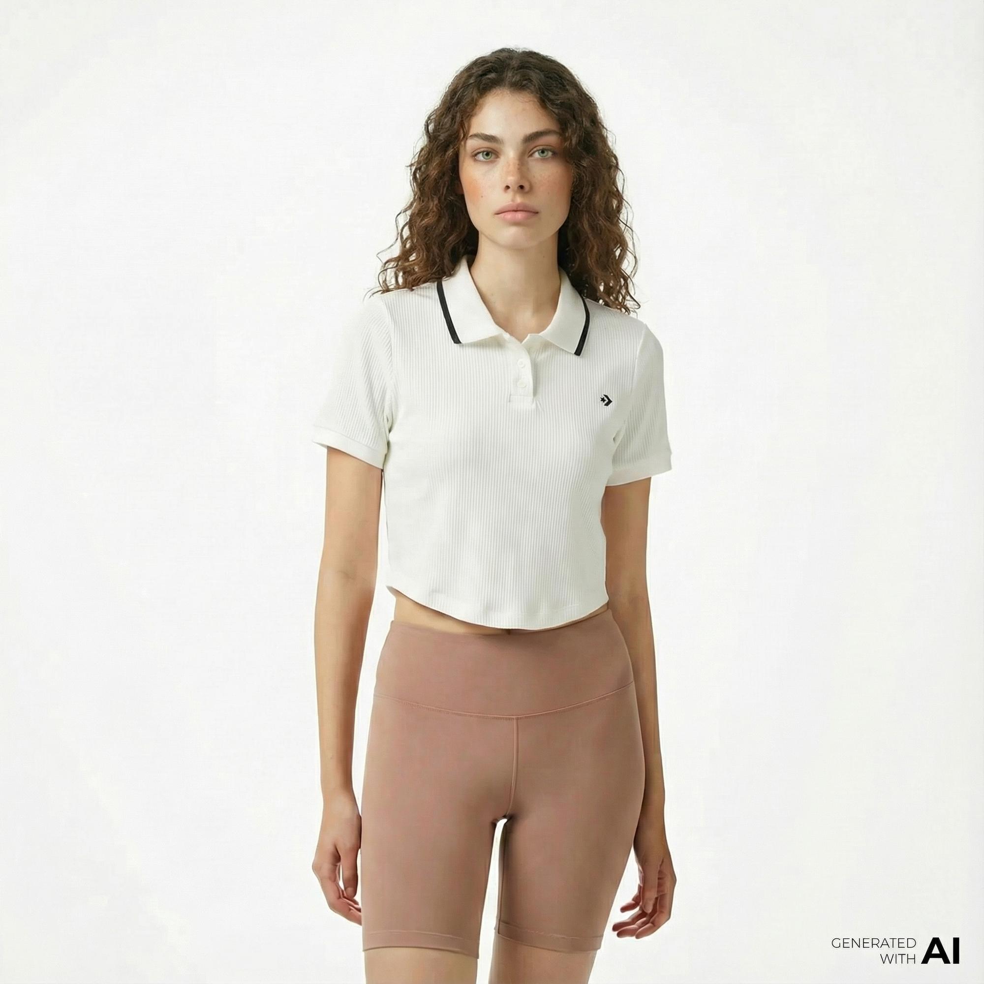 Converse Kadın Beyaz T-Shirt