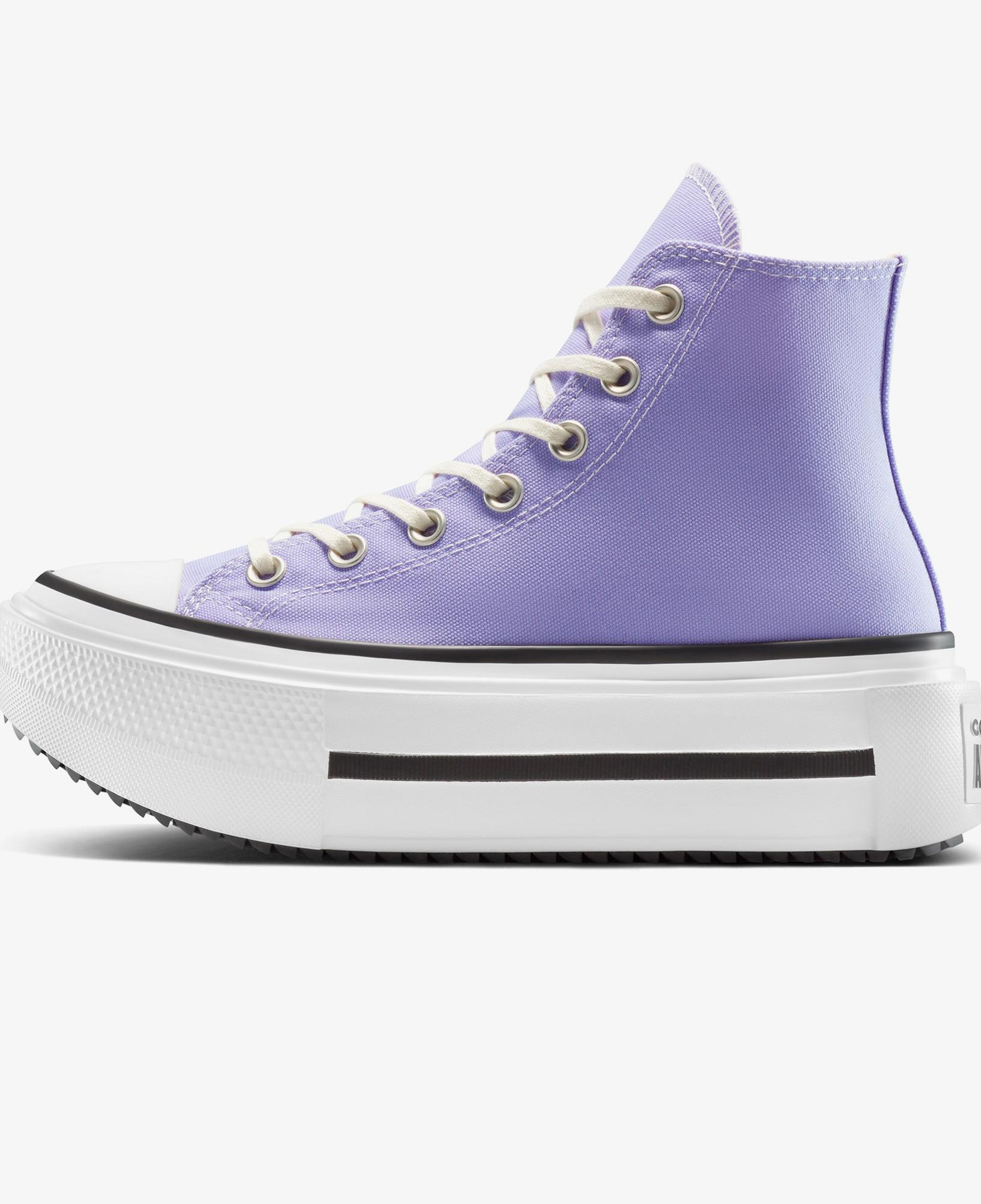 Converse Chuck Taylor All Star Lift Double Stack Unisex Mor Sneaker