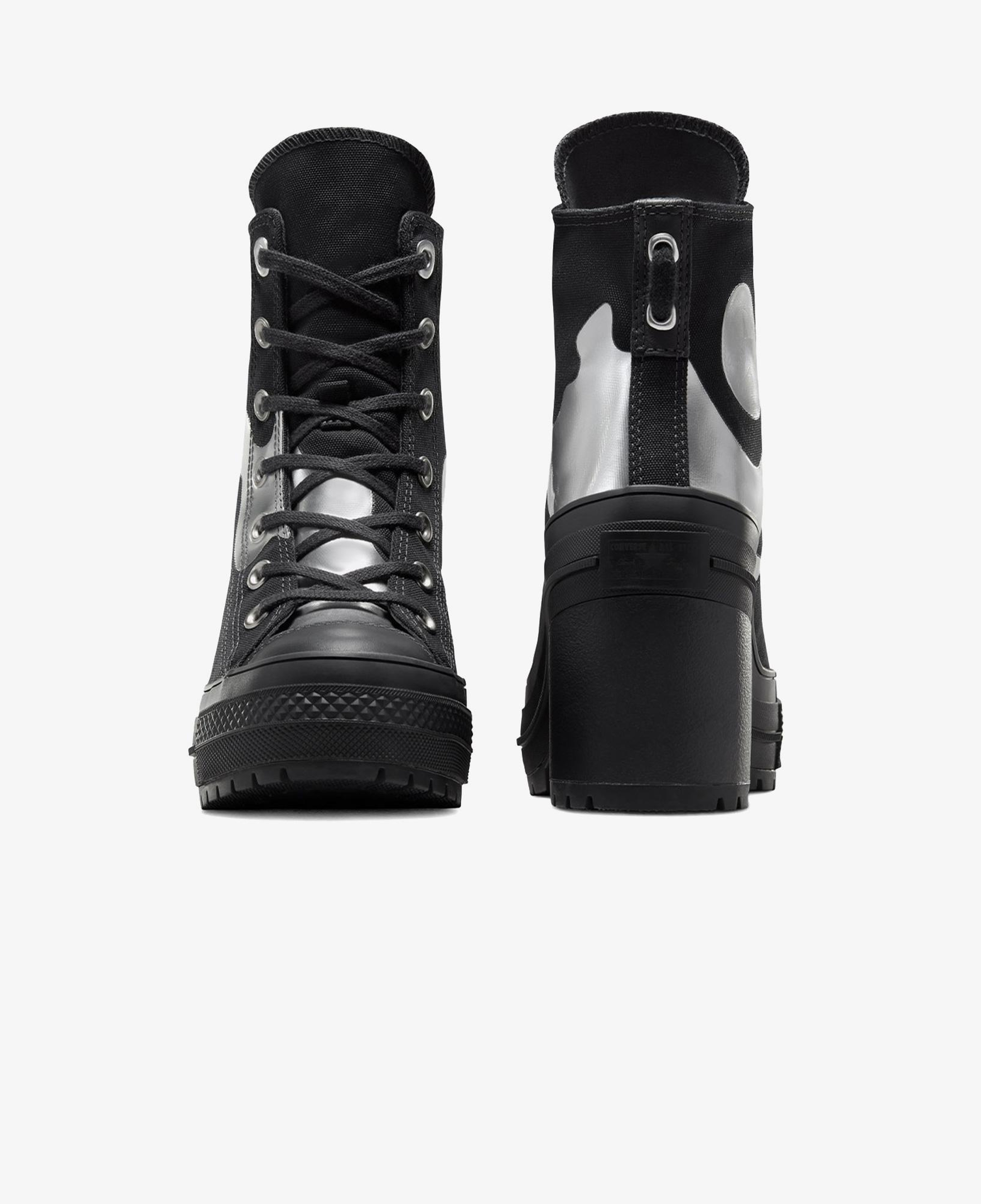 Converse Chuck 70 De Luxe Heel Kadın Siyah Platform Sneaker