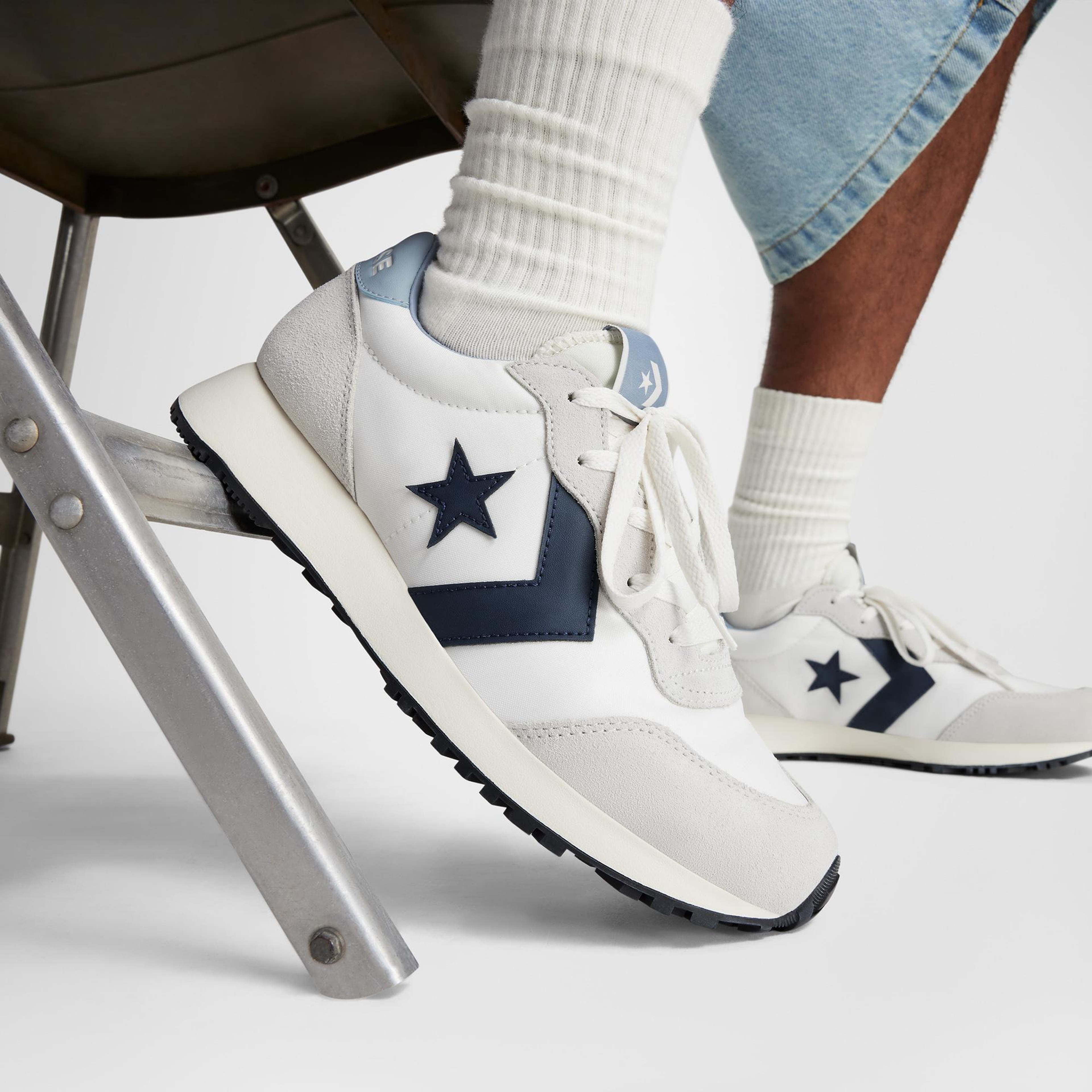 Converse Omega Trainer Unisex Gri Süet Sneaker
