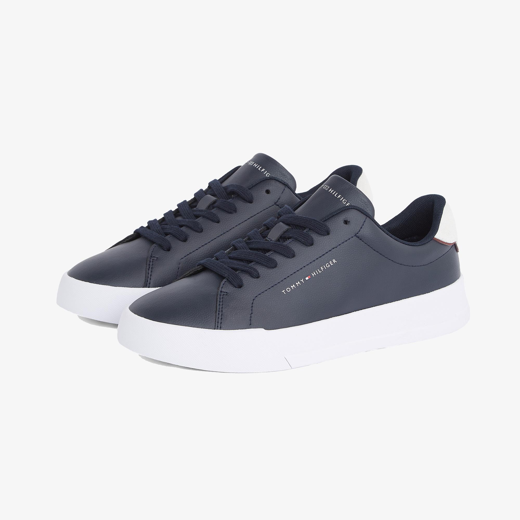 Tommy Hilfiger Court Erkek Lacivert Sneaker