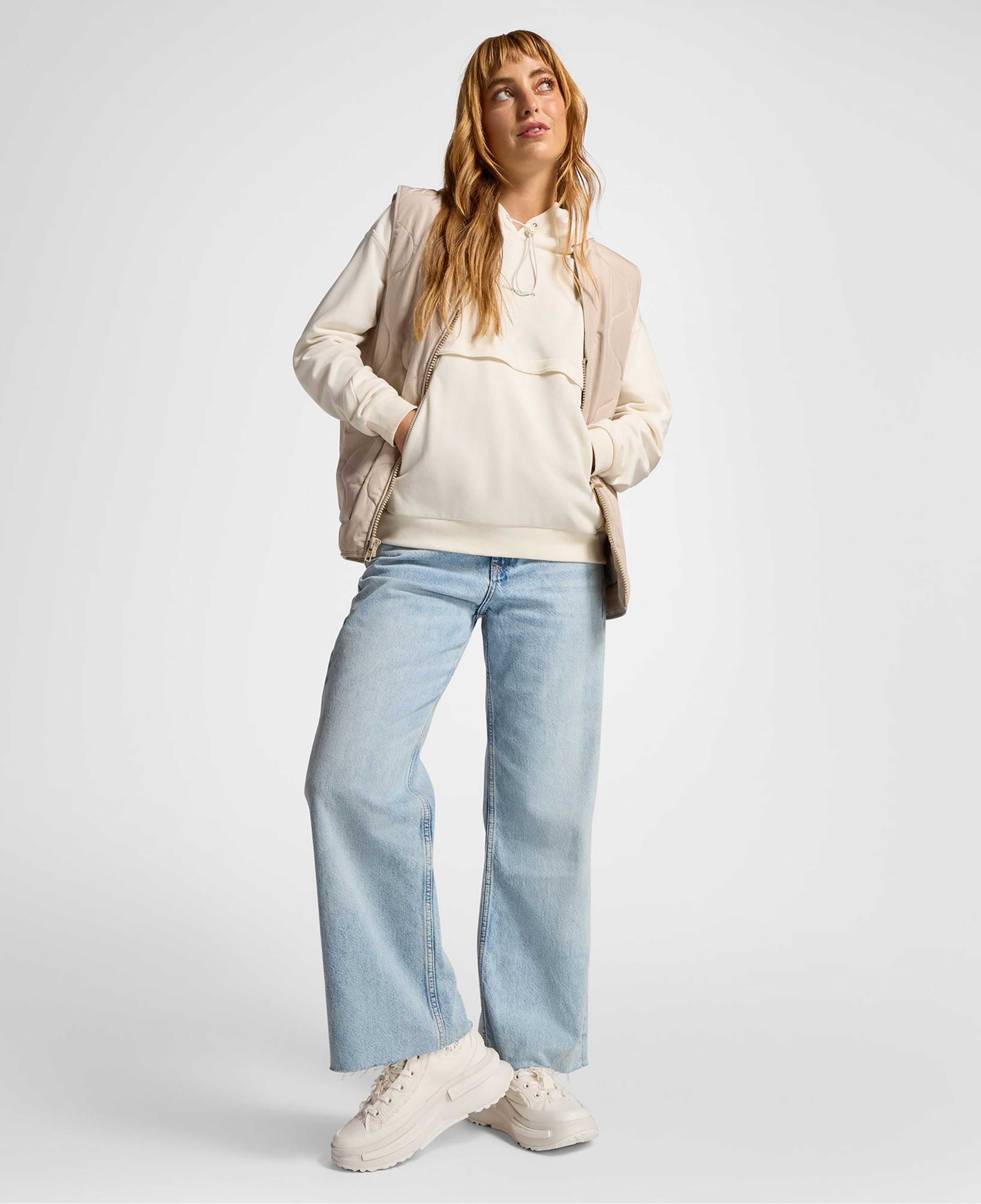 Converse Run Star Legacy CX Unisex Krem Platform Sneaker