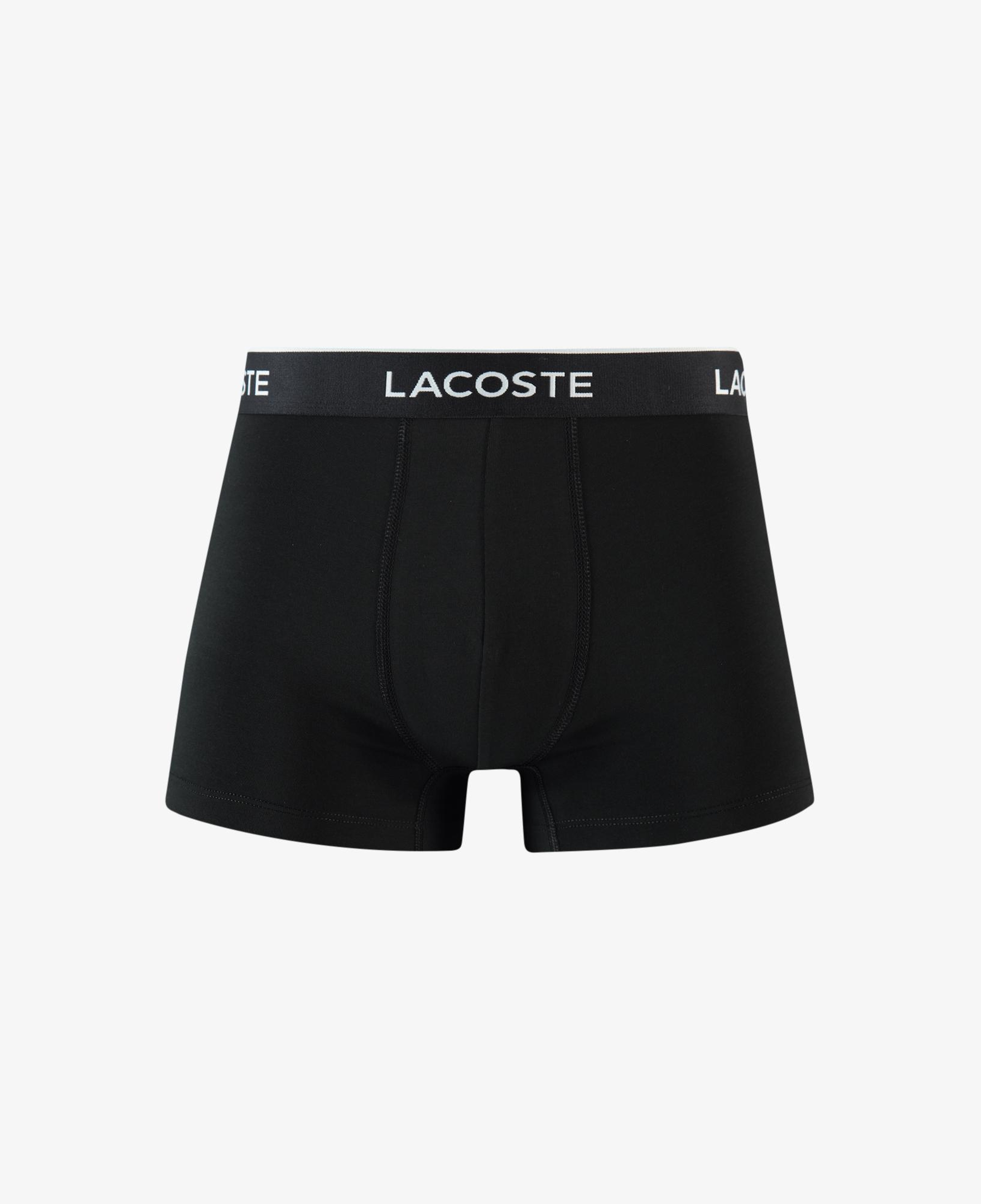Lacoste Erkek 3'lü Siyah Boxer