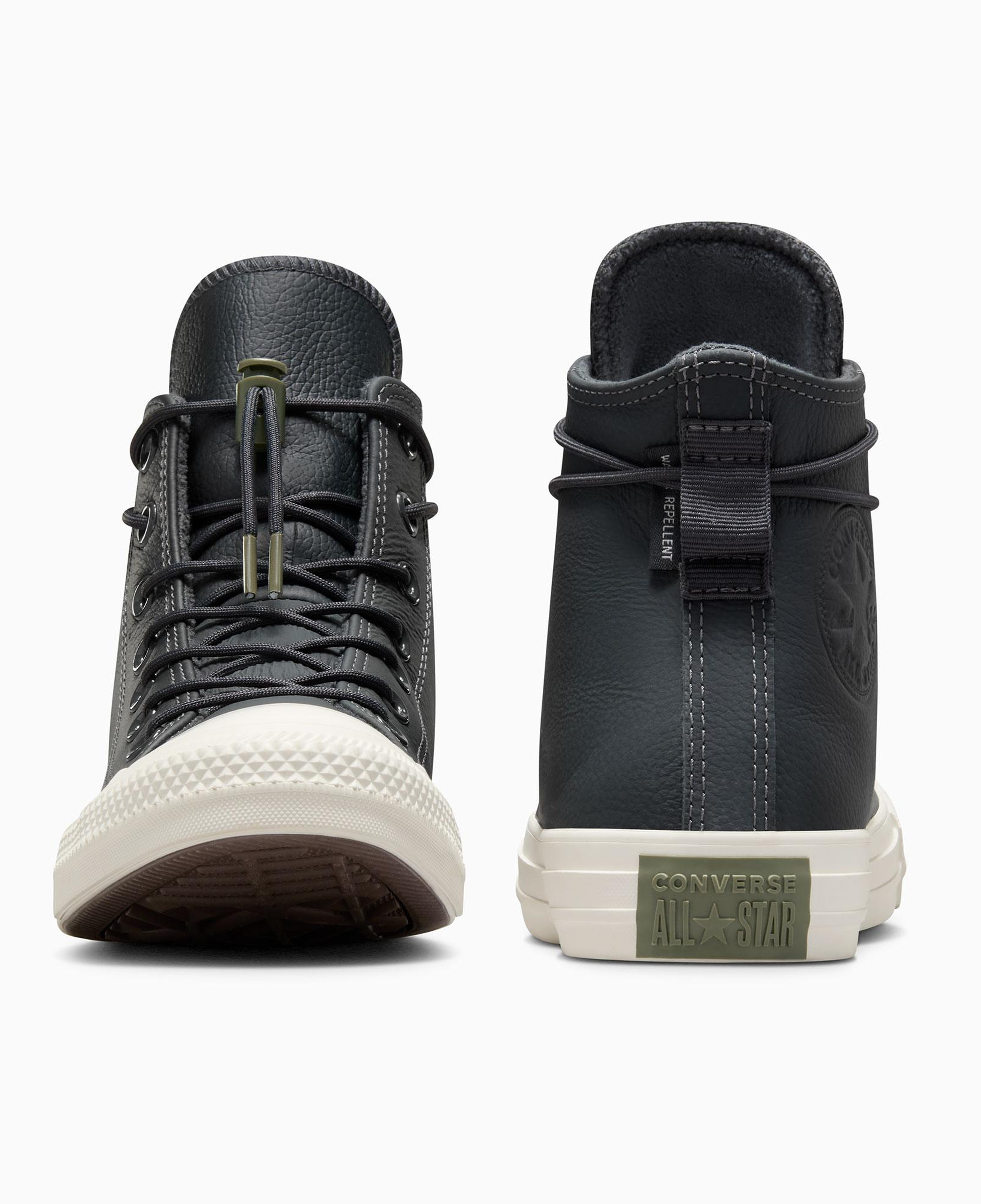 Converse Chuck Taylor All Star Unisex Siyah Deri Bot