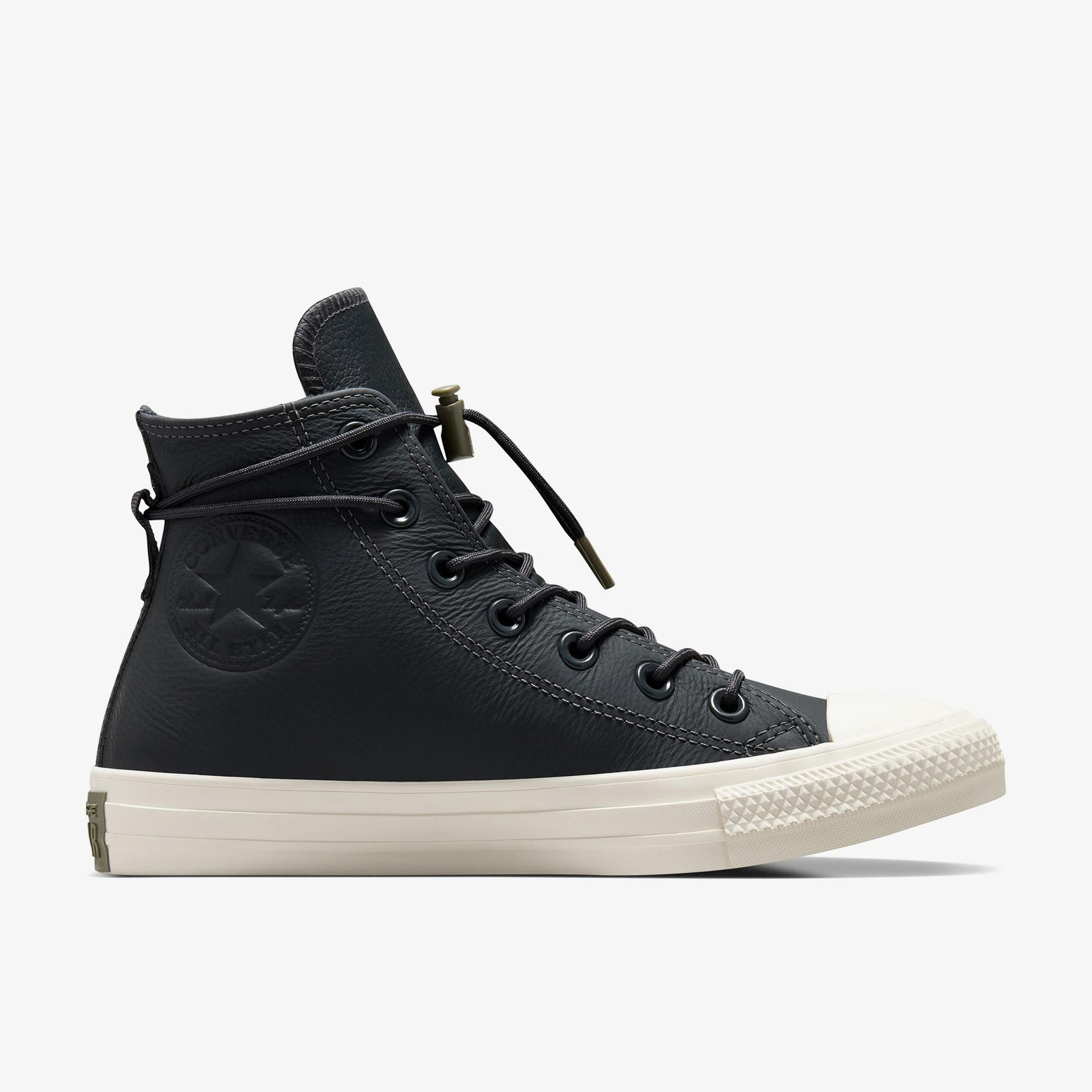 Converse Chuck Taylor All Star Unisex Siyah Deri Bot