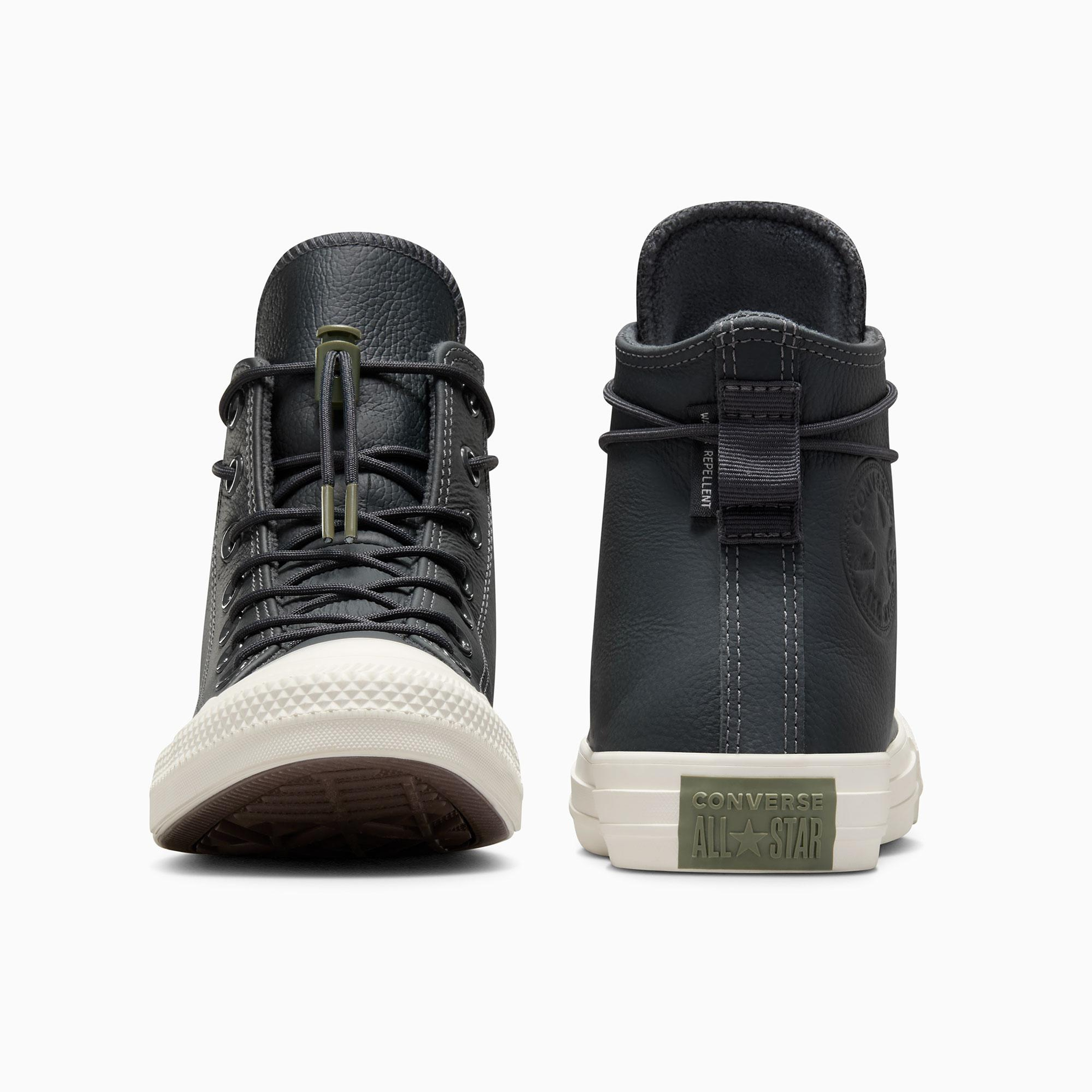 Converse Chuck Taylor All Star Unisex Siyah Deri Bot