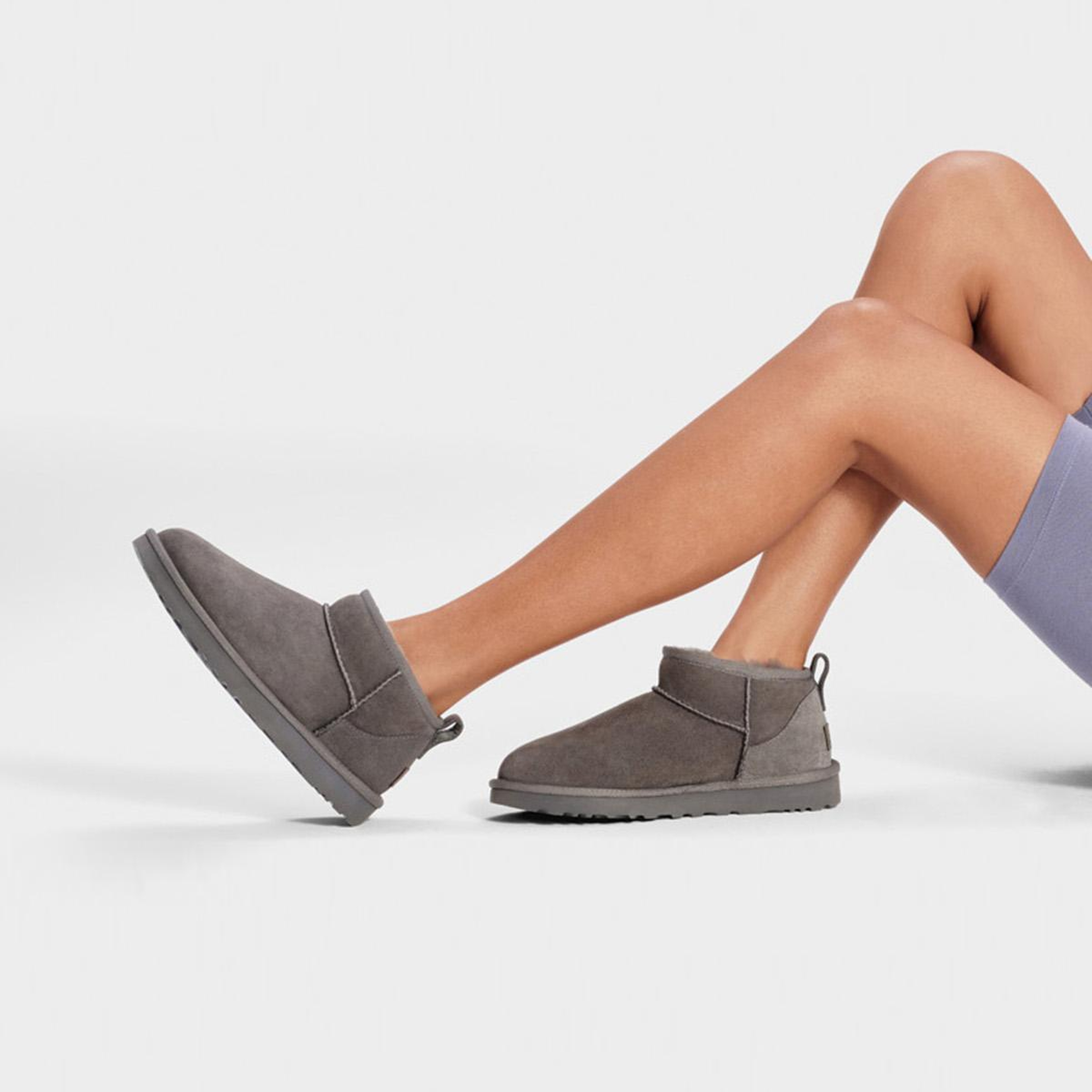 UGG Classic Ultra Mini Kadın Gri Bot