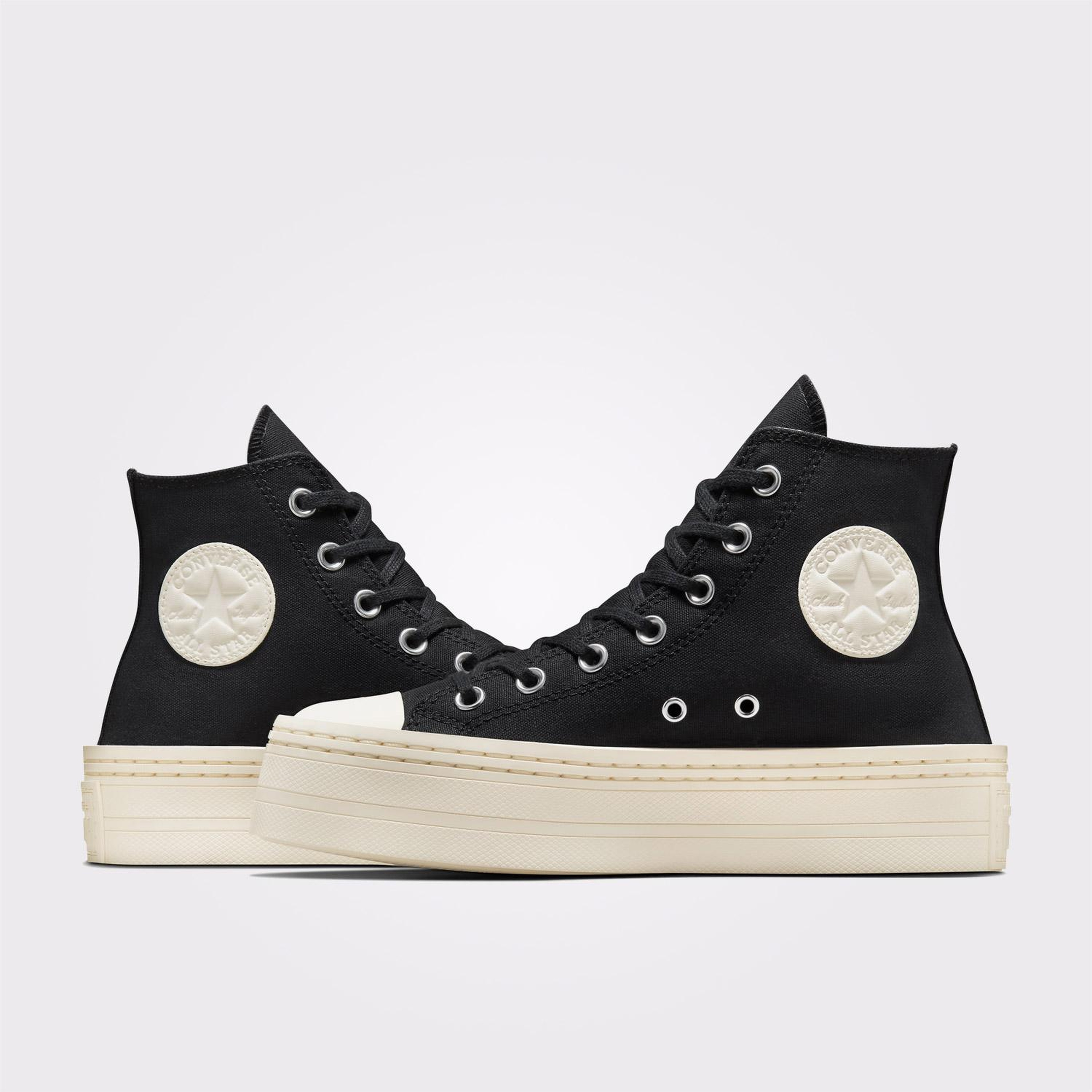 Converse Chuck Taylor All Star Modern Lift Unisex Siyah Platform Sneaker