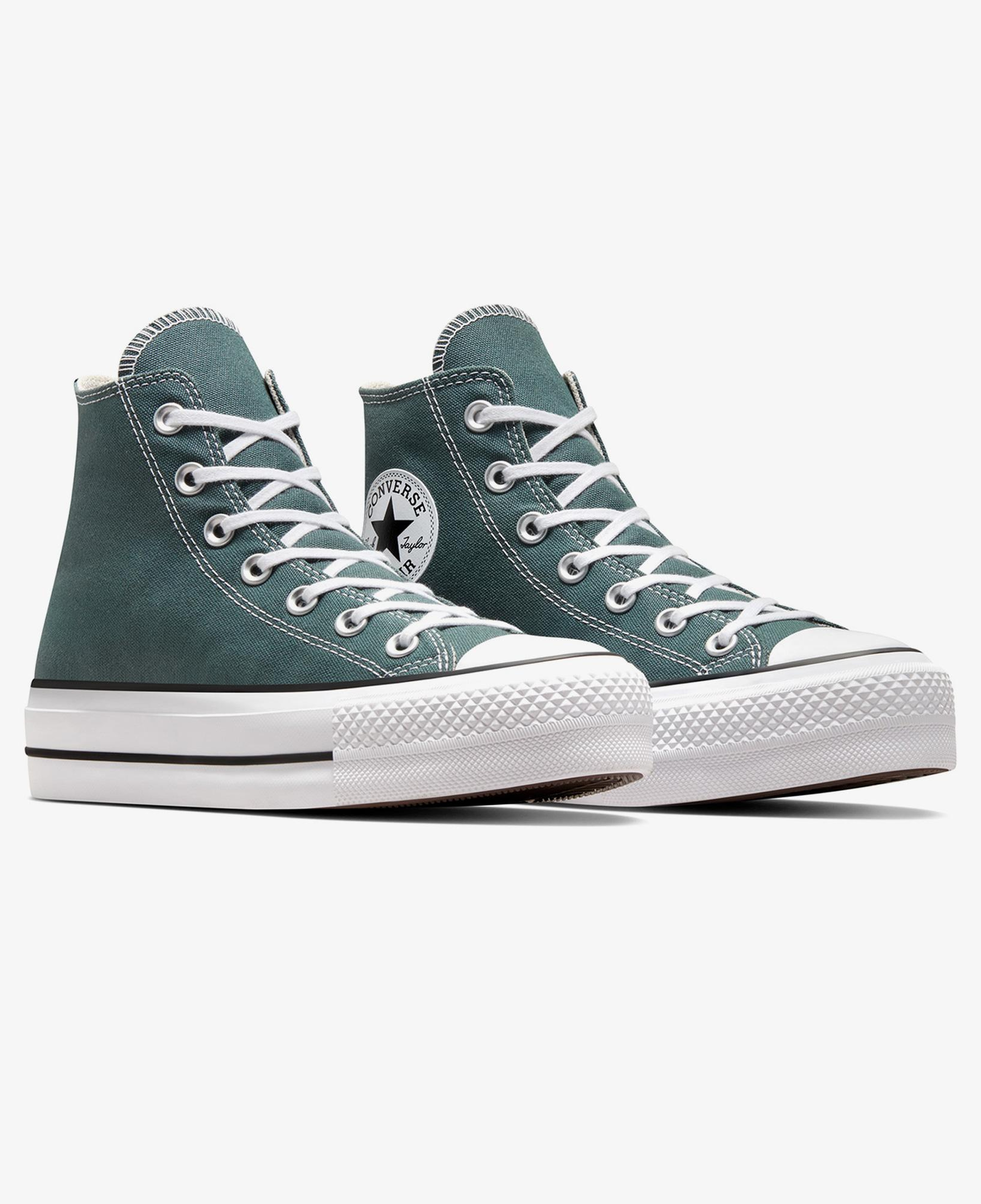 Converse Chuck Taylor All Star Lift Kadın Yeşil Platform Sneaker