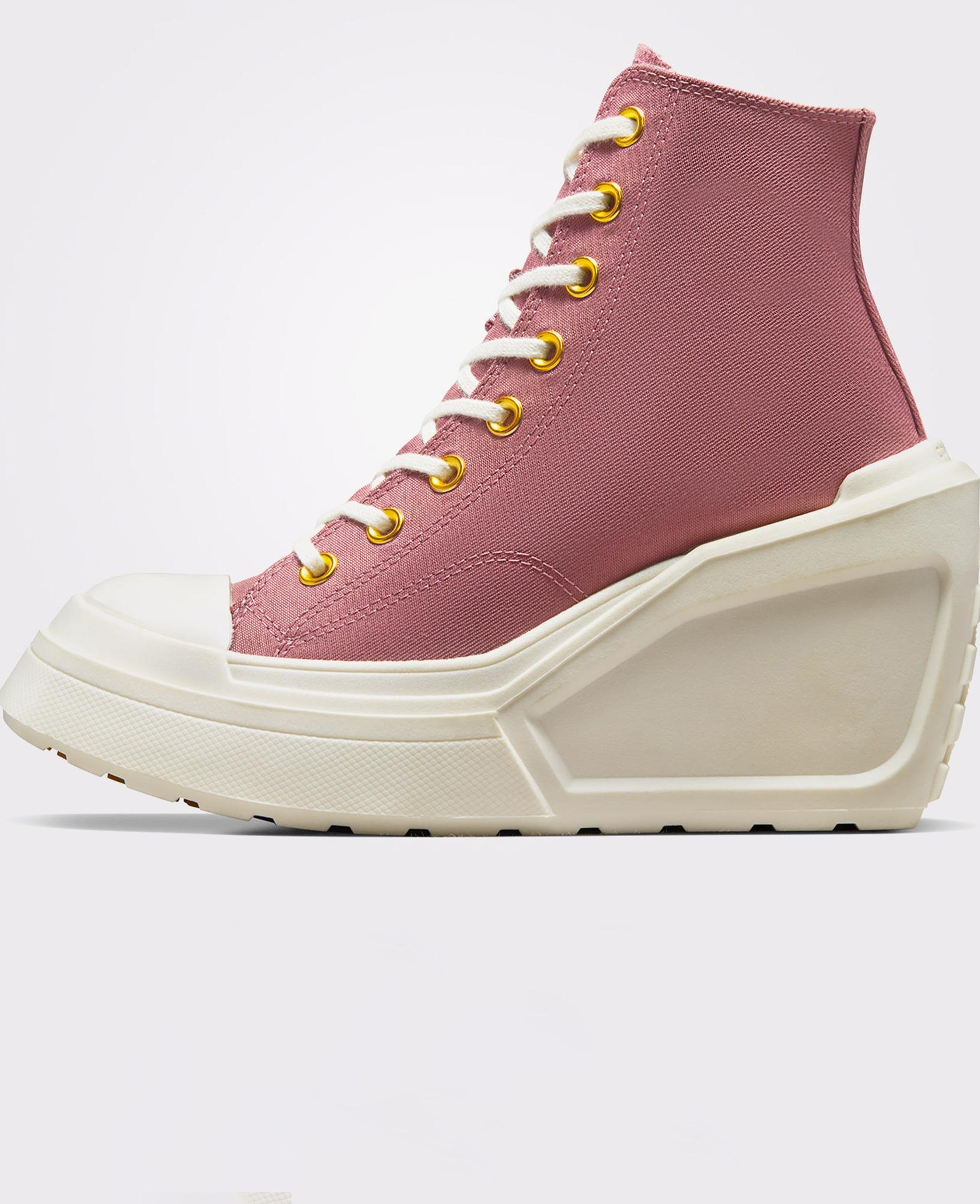 Converse Chuck 70 De Luxe Wedge Kadın Pembe Platform Sneaker