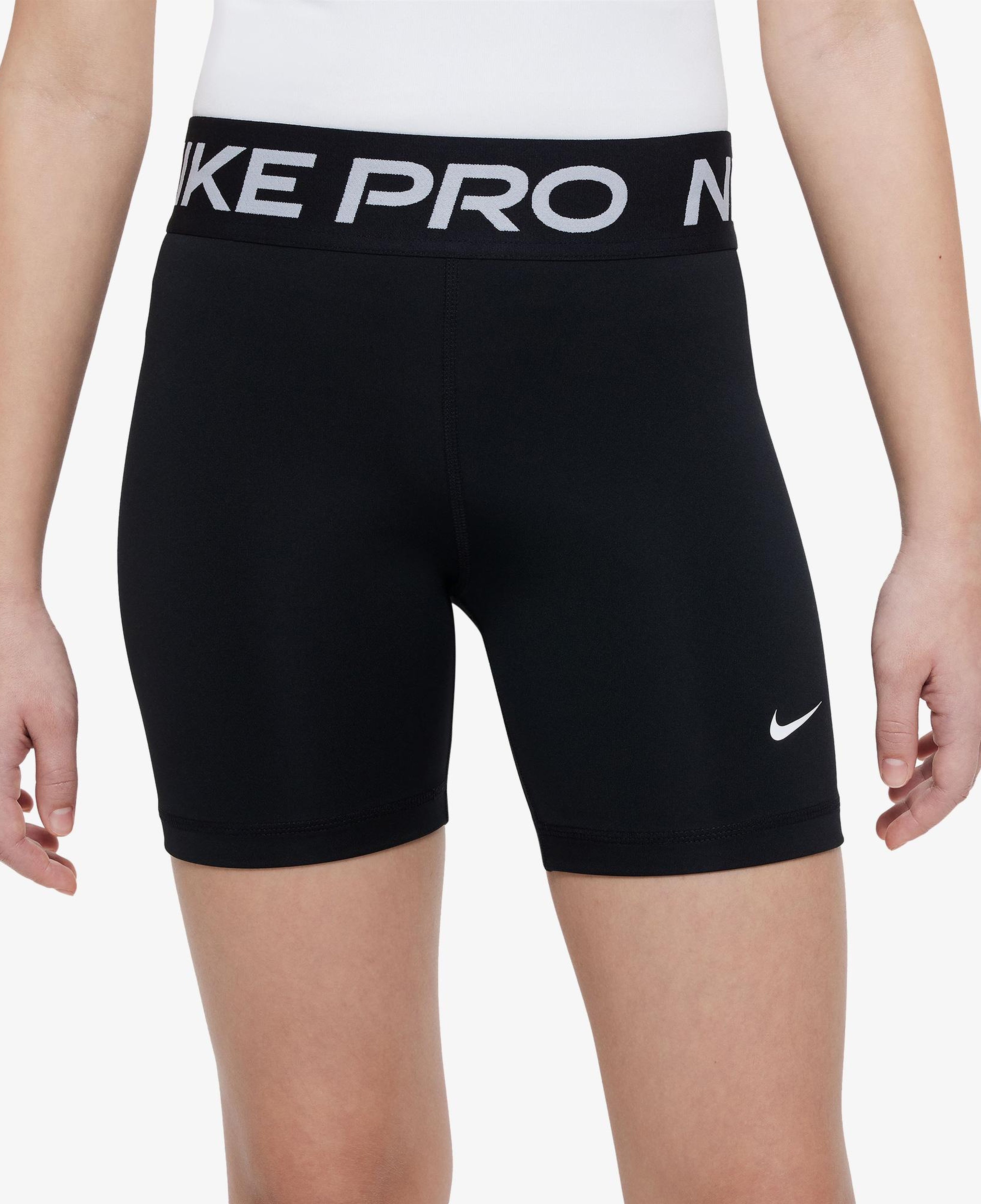 Nike Pro Dri-Fit 13 cm Çocuk Siyah Kısa Tayt