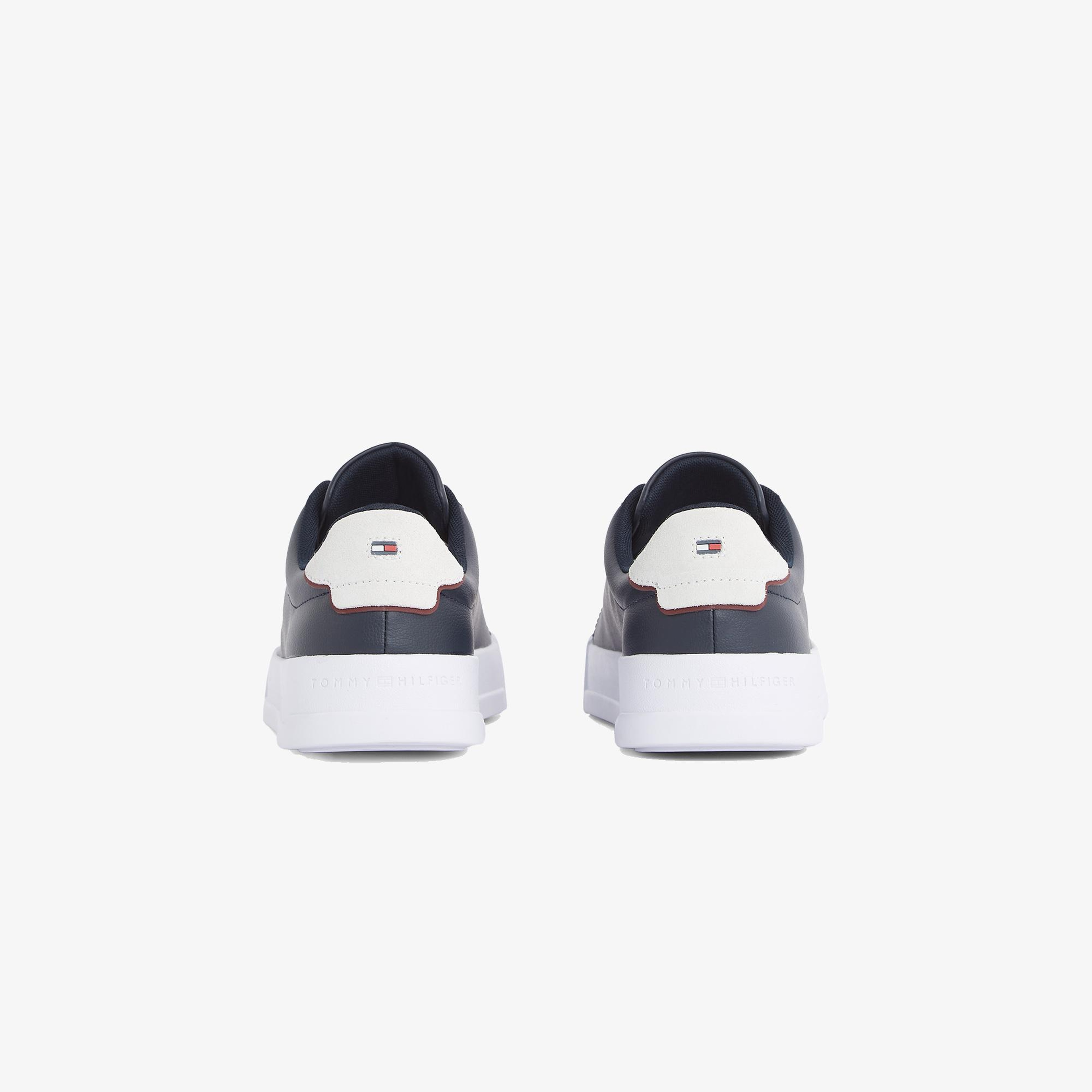 Tommy Hilfiger Court Erkek Lacivert Sneaker
