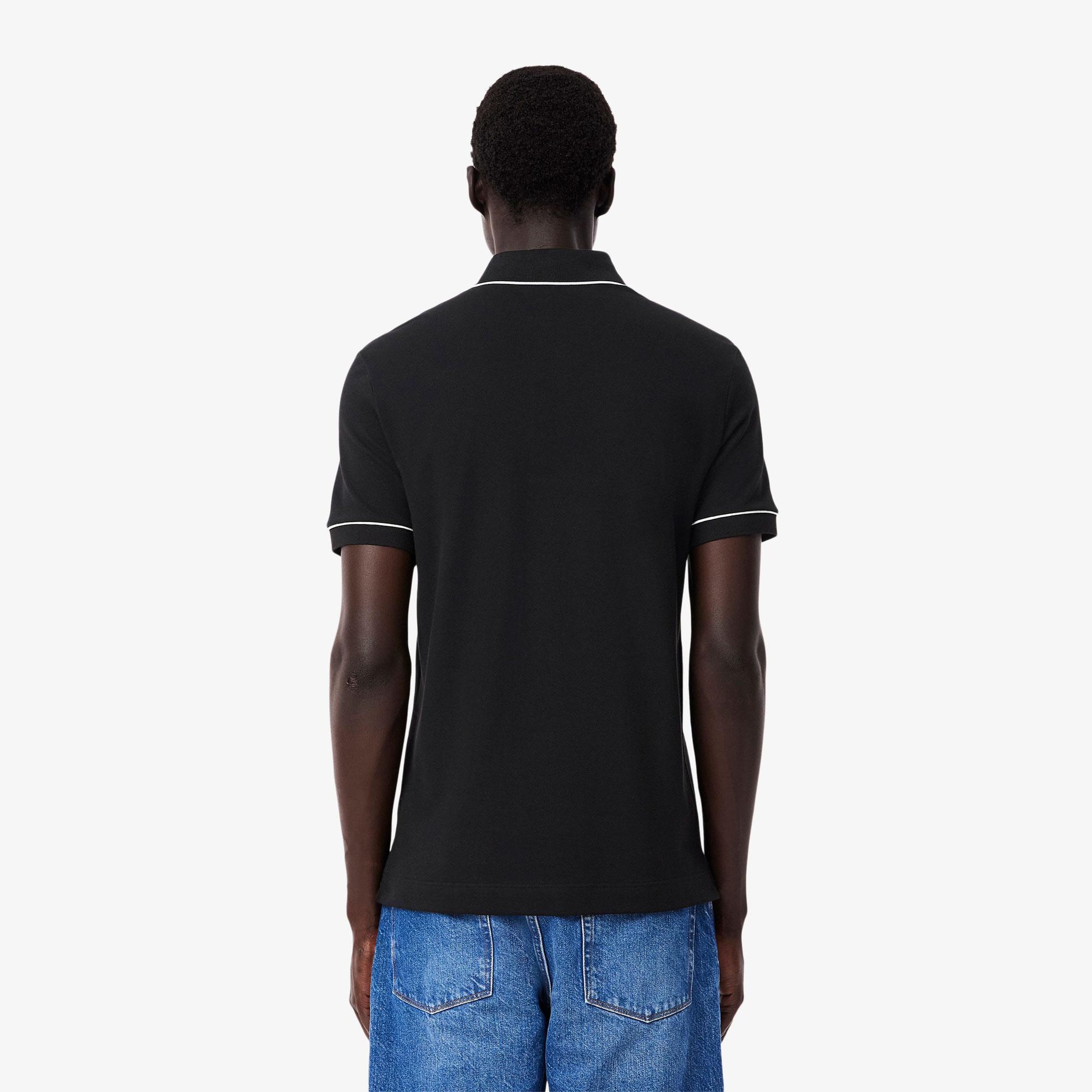 Lacoste Paris Erkek Regular Fit Siyah Polo