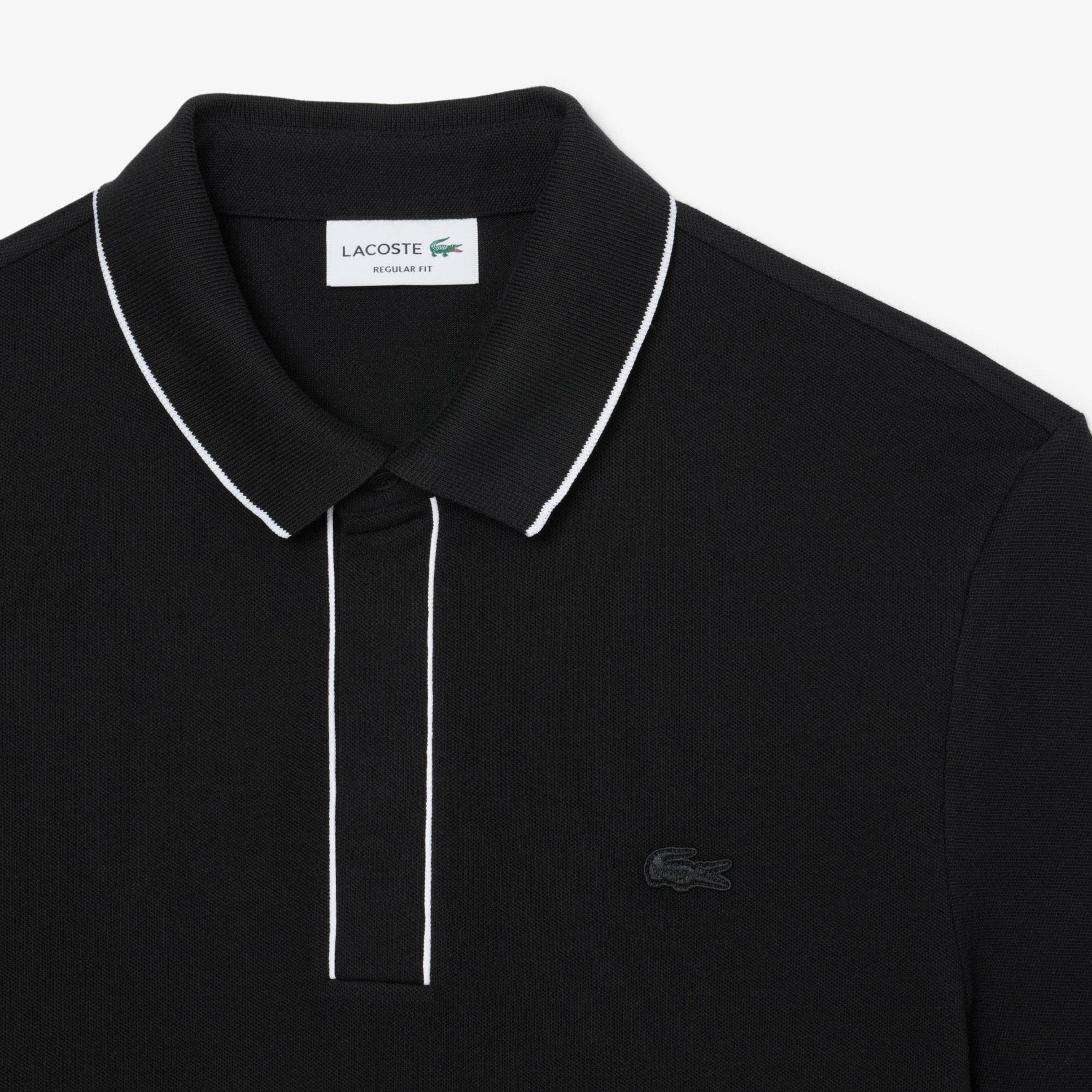 Lacoste Paris Erkek Regular Fit Siyah Polo