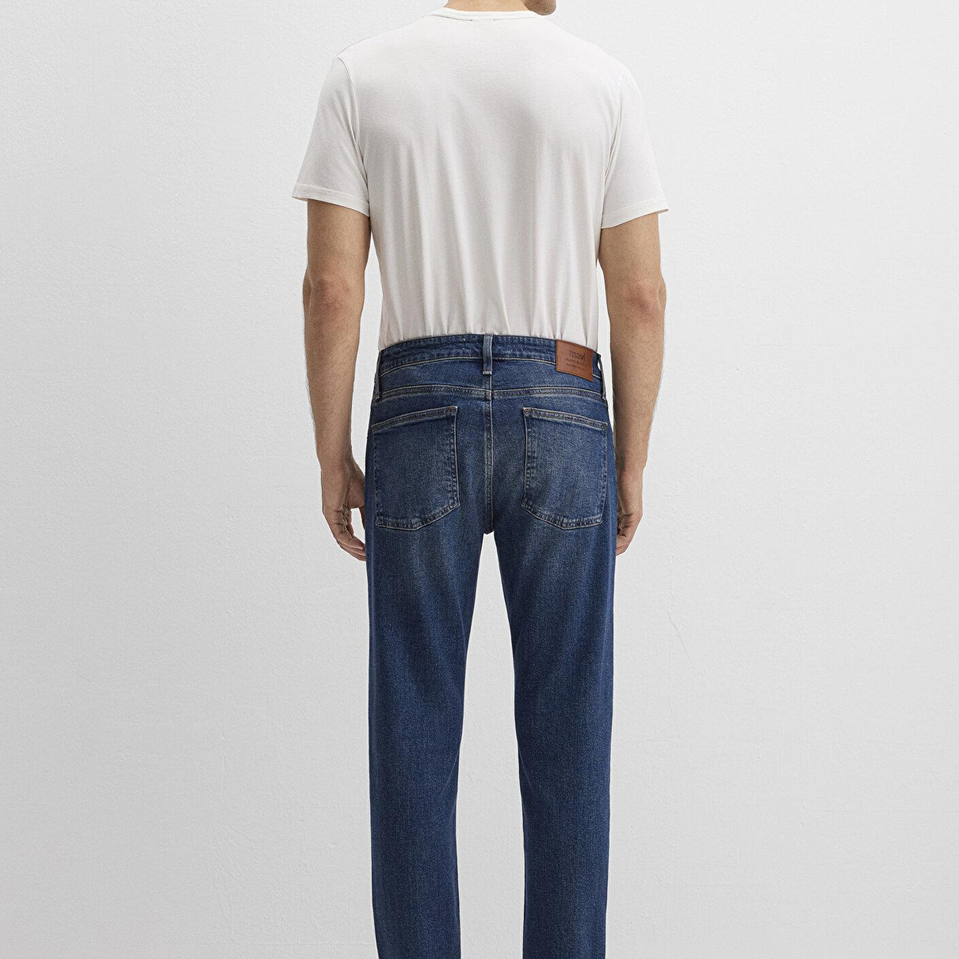 Mavi Milan Classic Denim Vintage Koyu Mavi Jean Pantolon 0081090816