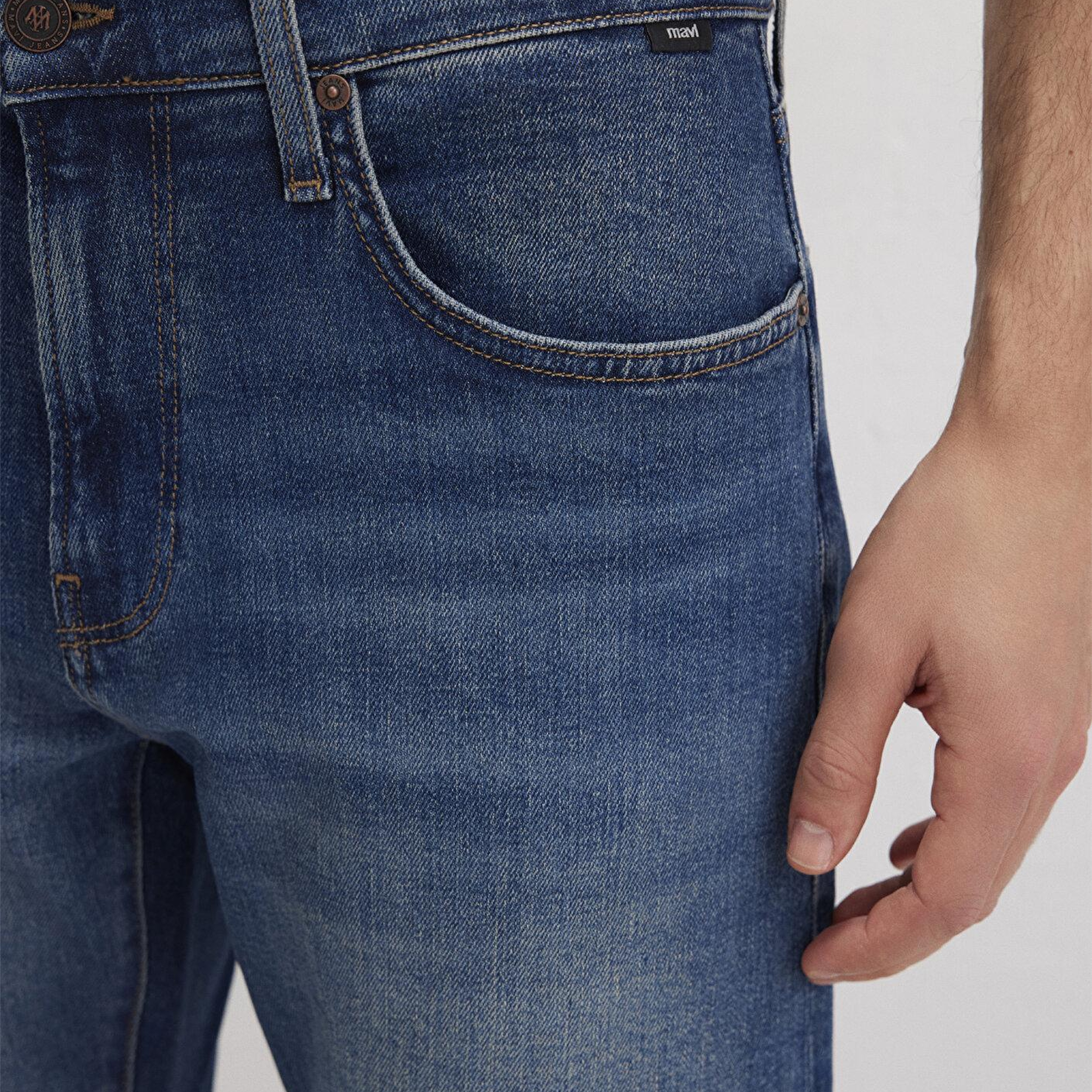 Mavi Milan Classic Denim Vintage Koyu Mavi Jean Pantolon 0081090816