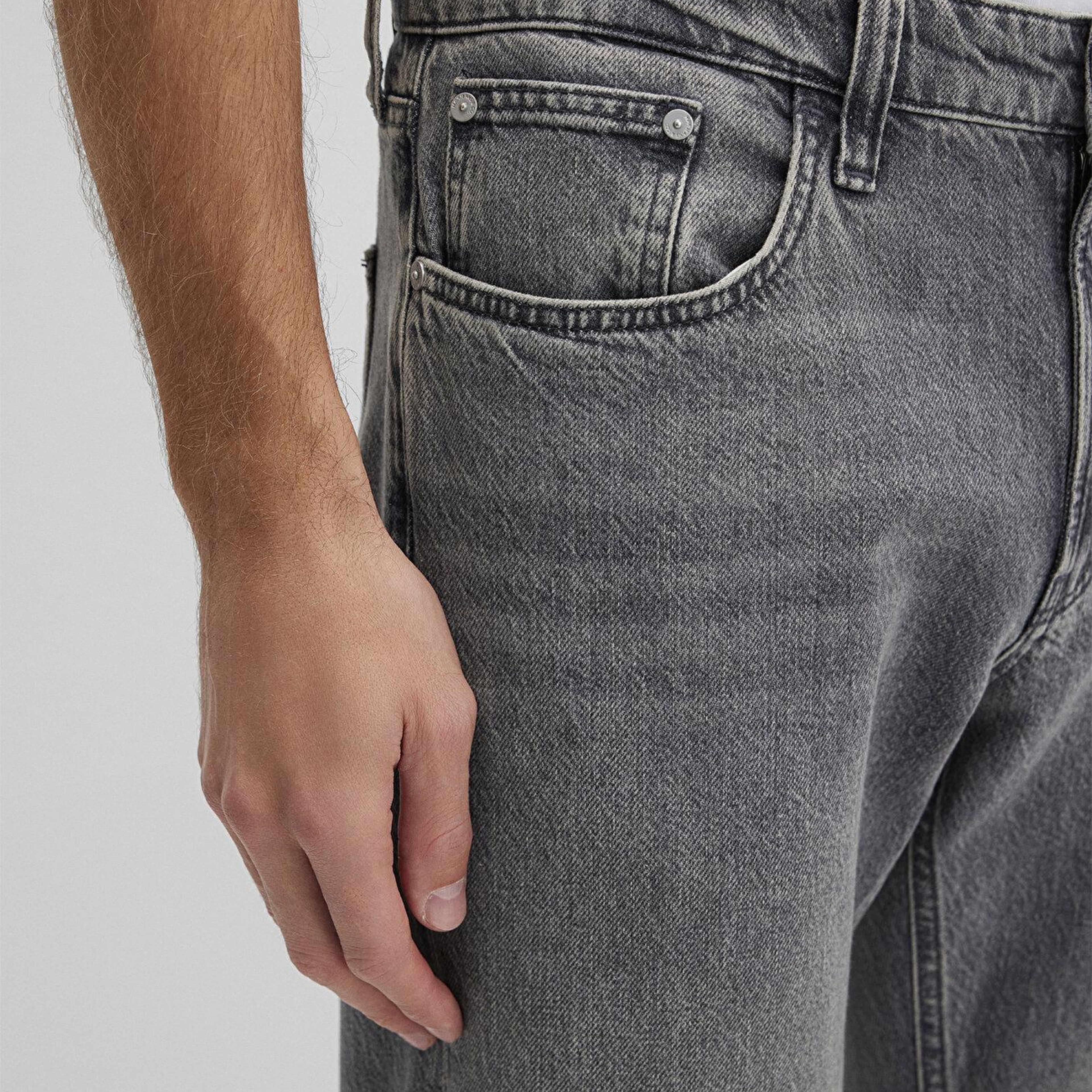 Mavi London Street Gri Denim Smoke Jean Pantolon 0010172-88530