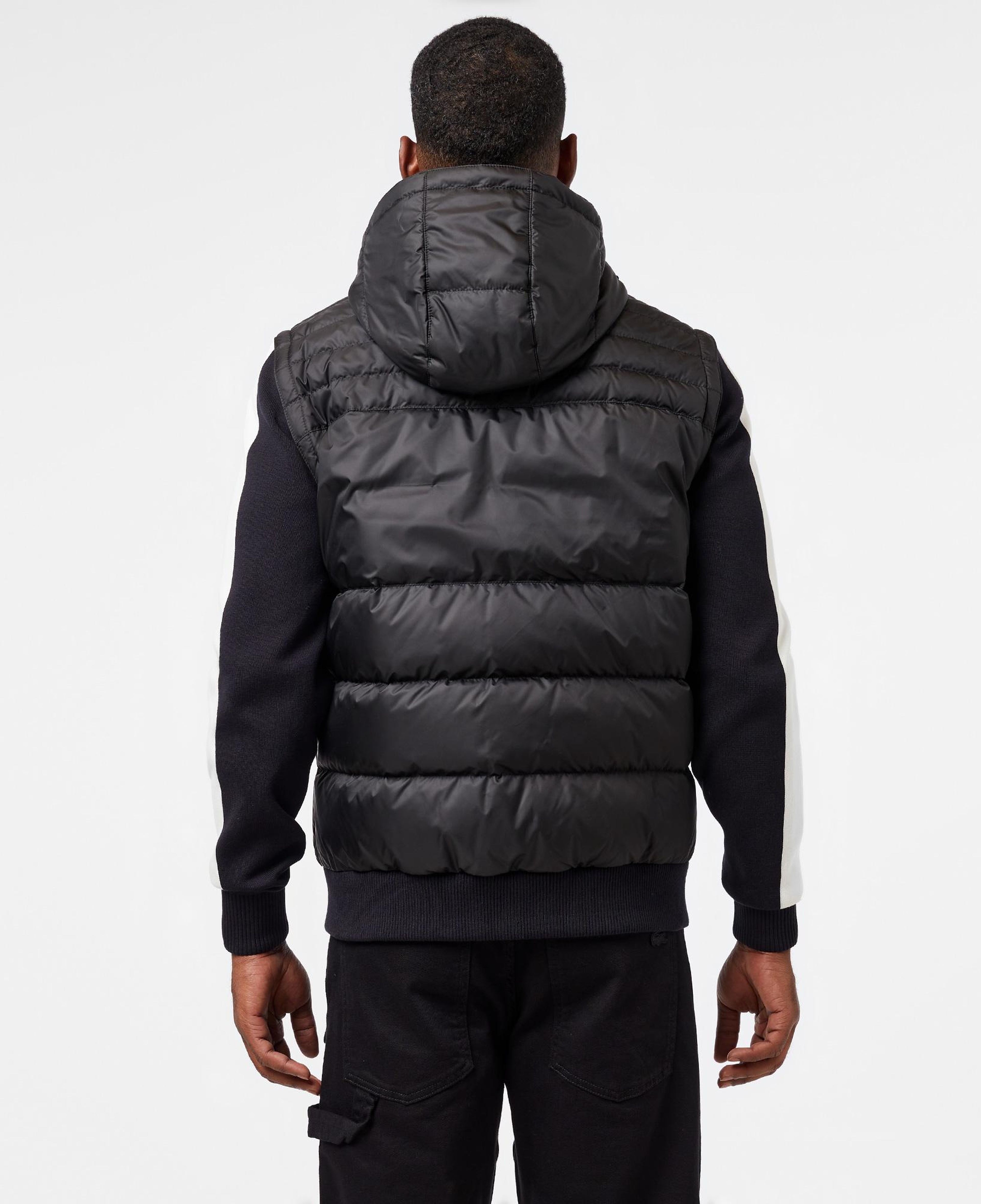 Lacoste Erkek Kapüşonlu Siyah Mont